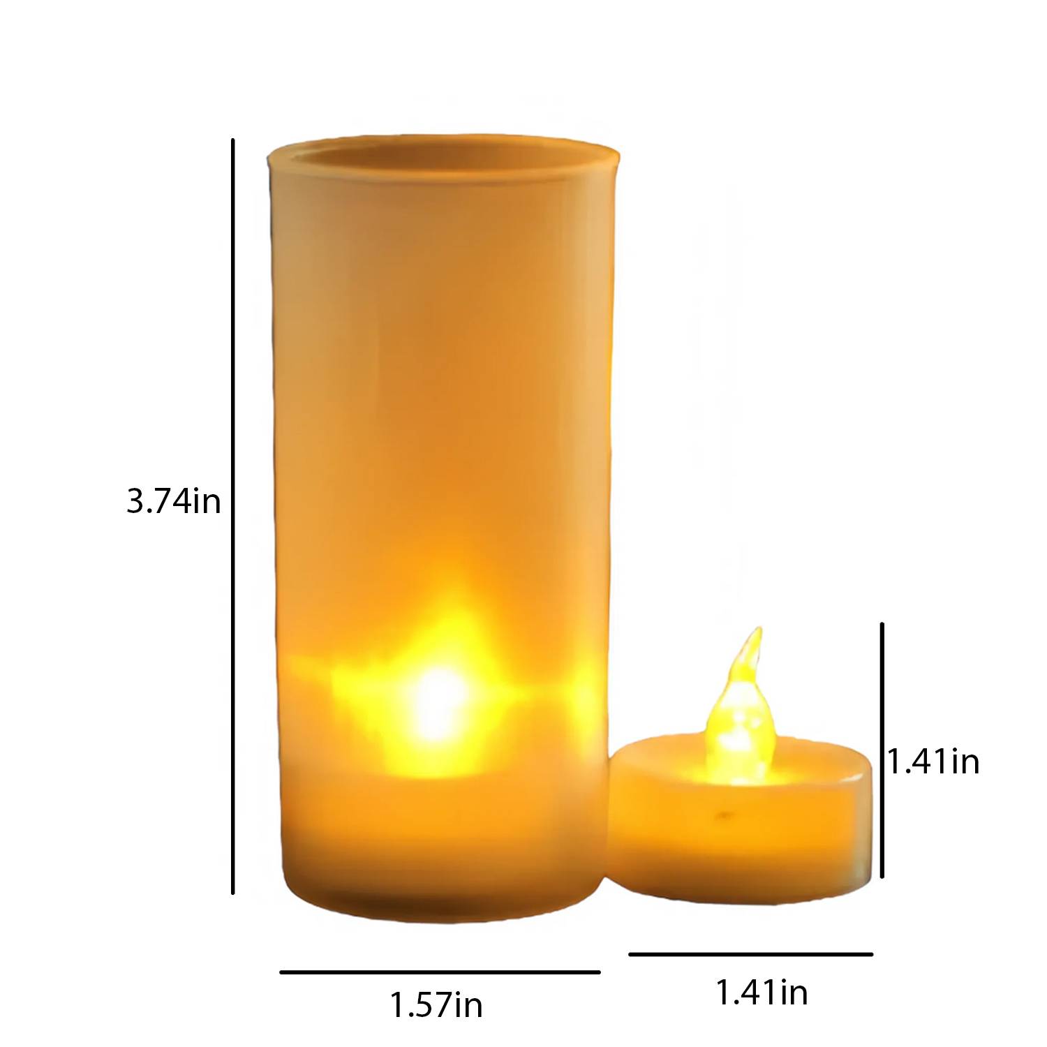 Christmas Led Candle 3