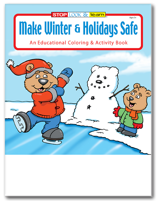 COLORING BOOK - Make Winter and Holidays Safe Coloring & Activity Book 5