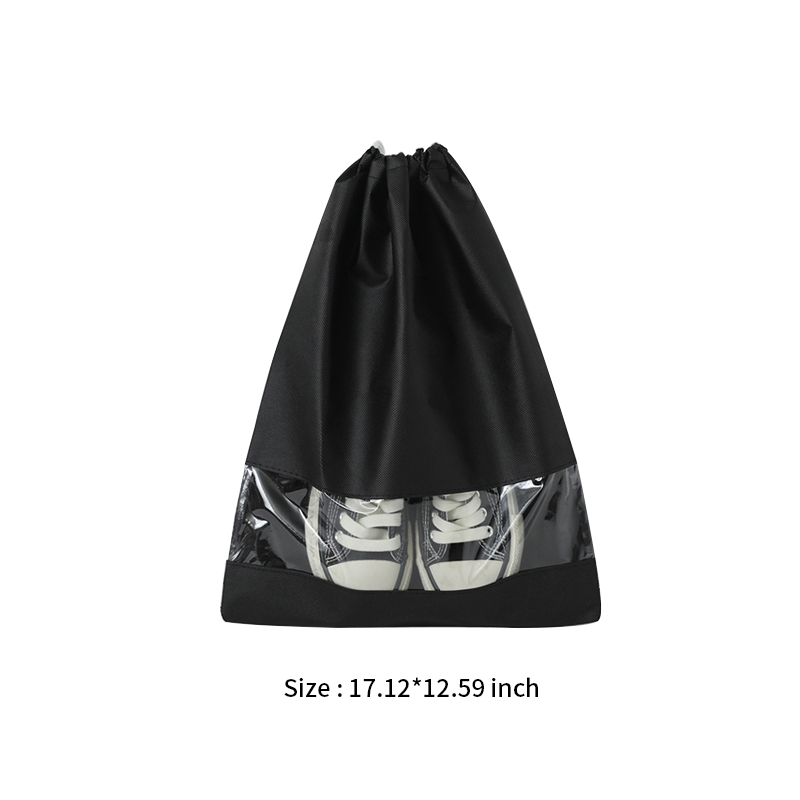 Travel Shoe Bags Waterproof Nylon with Zipper for Men & Wome 3