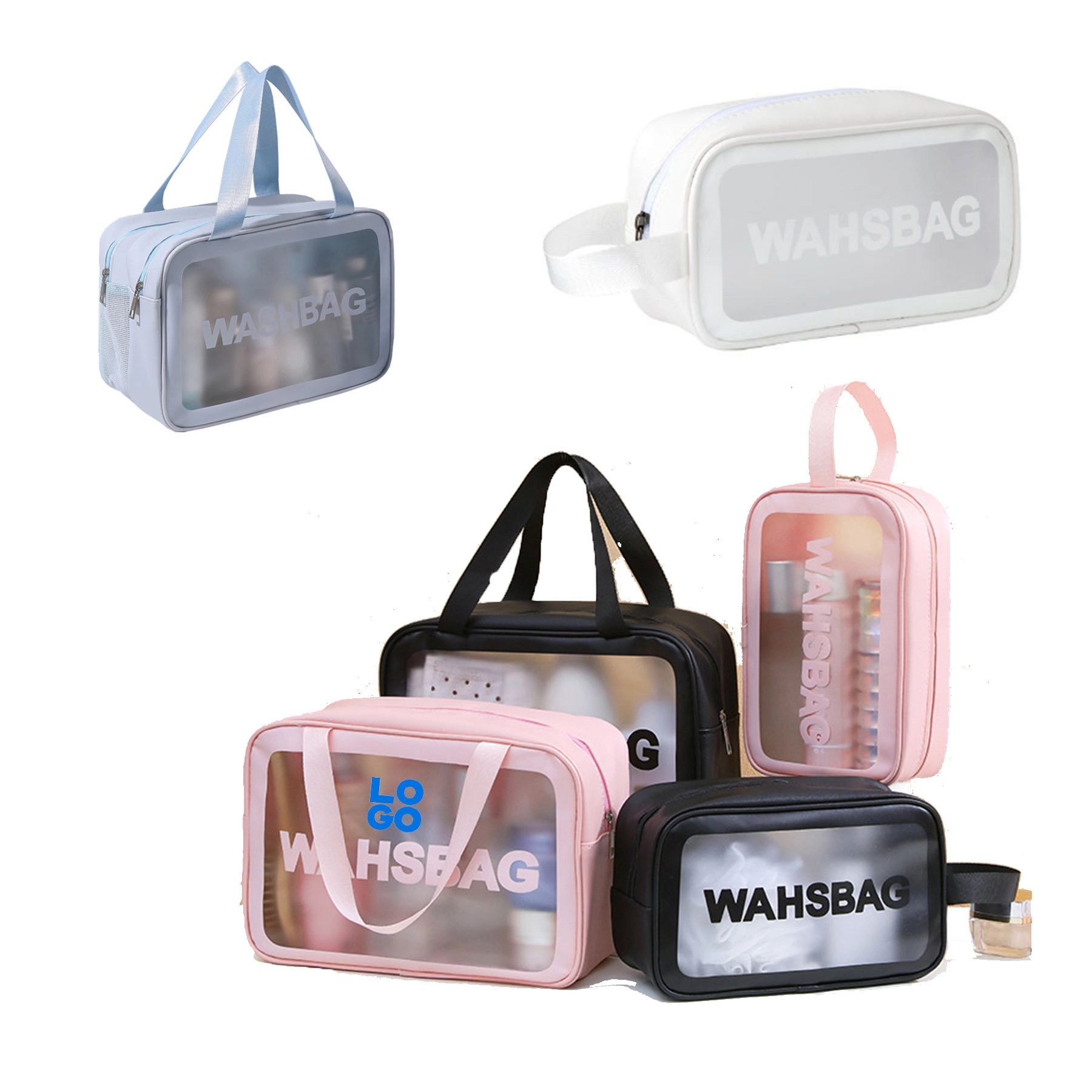 Transparent Waterproof Cosmetic Bag 2