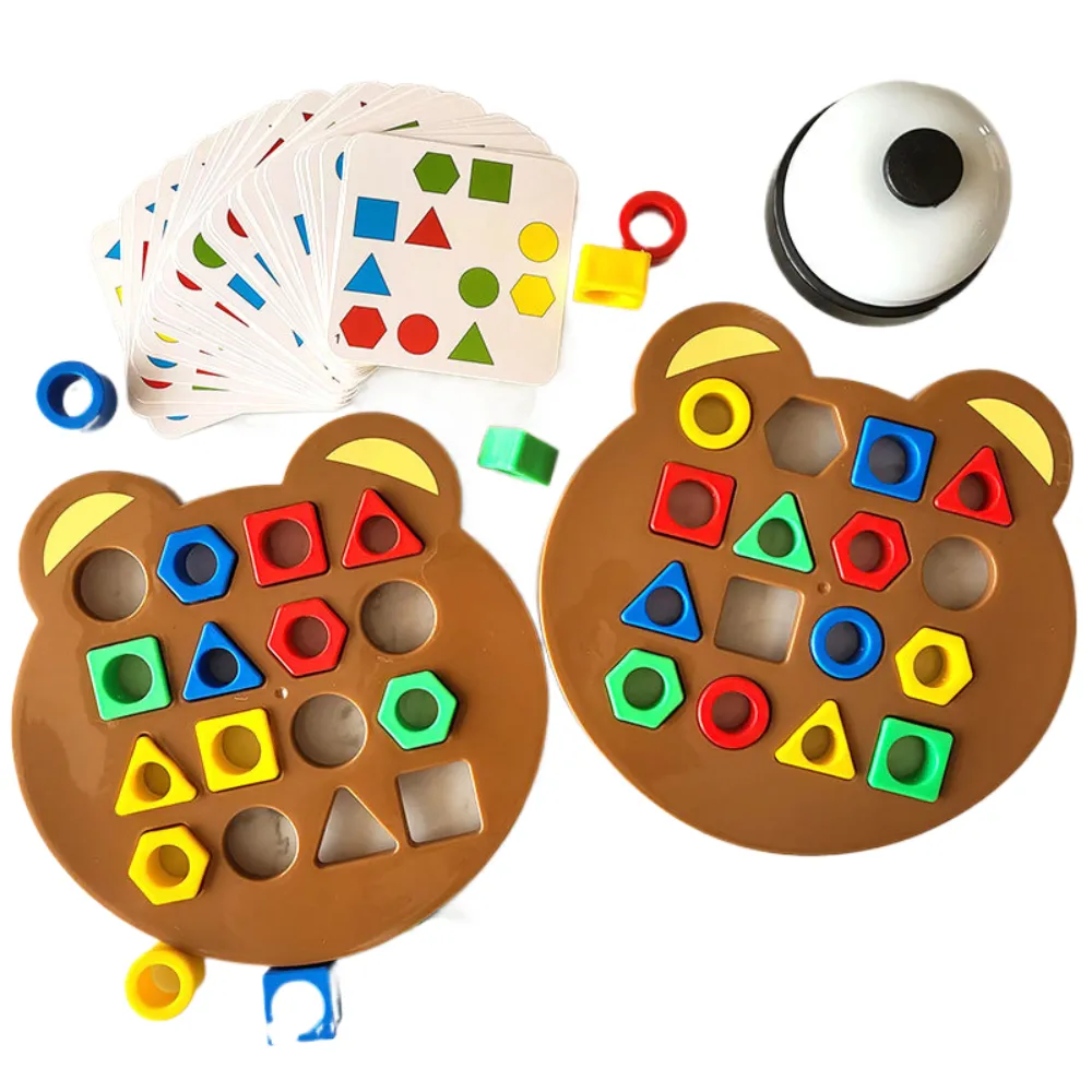 Geometry based early childhood puzzle building blocks 2