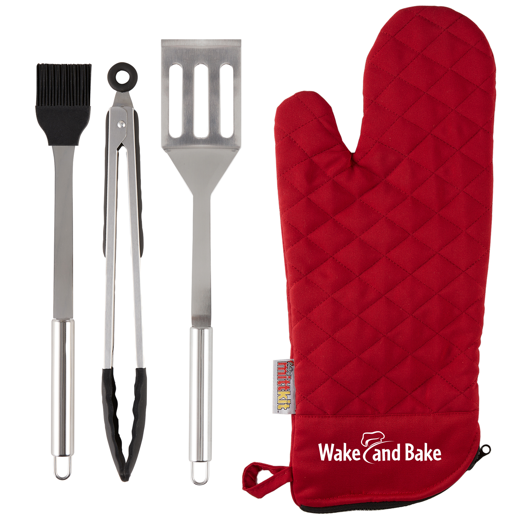 BBQ Grilling Mitt Kit 6