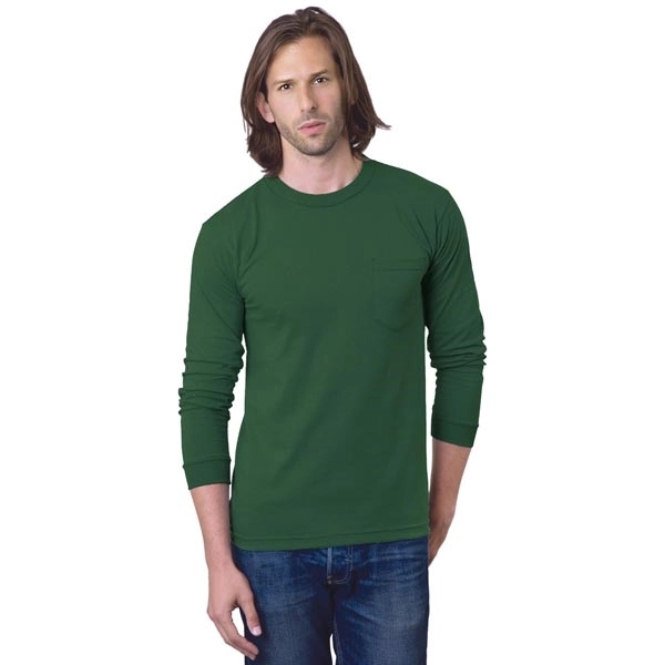 Unisex Pocket Long Sleeve Crew 5