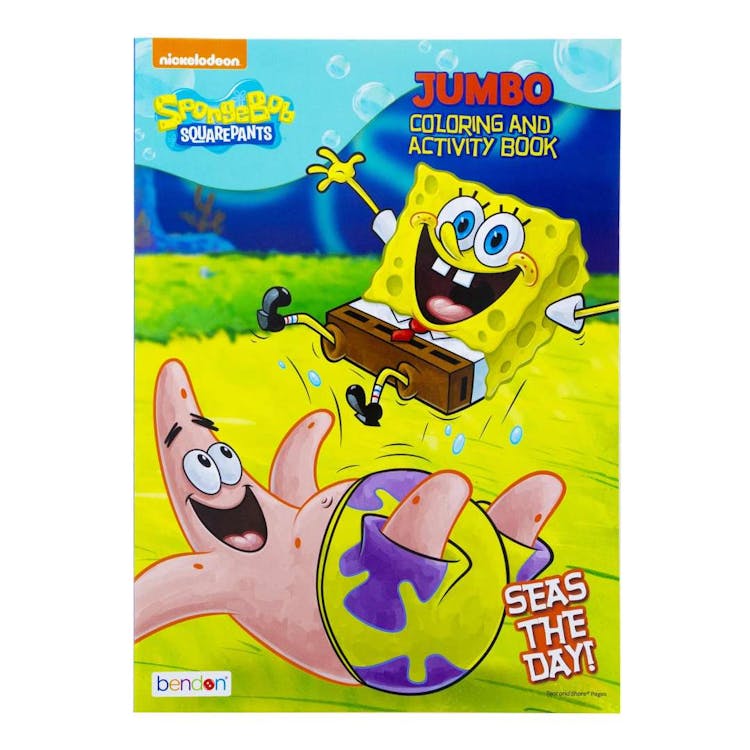 Jumbo SpongeBob Coloring and Activity Books - 80 Pages 2