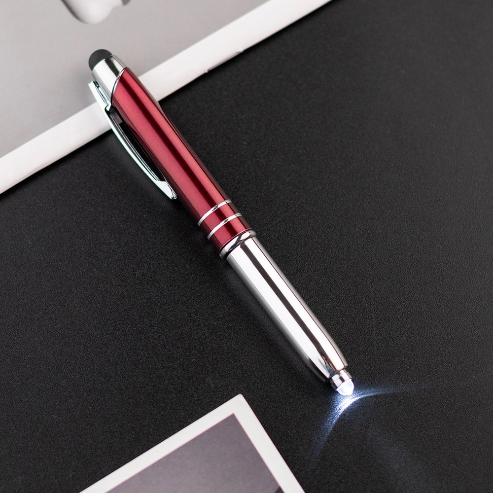 Stylus Metal Pen with Flashlight 5