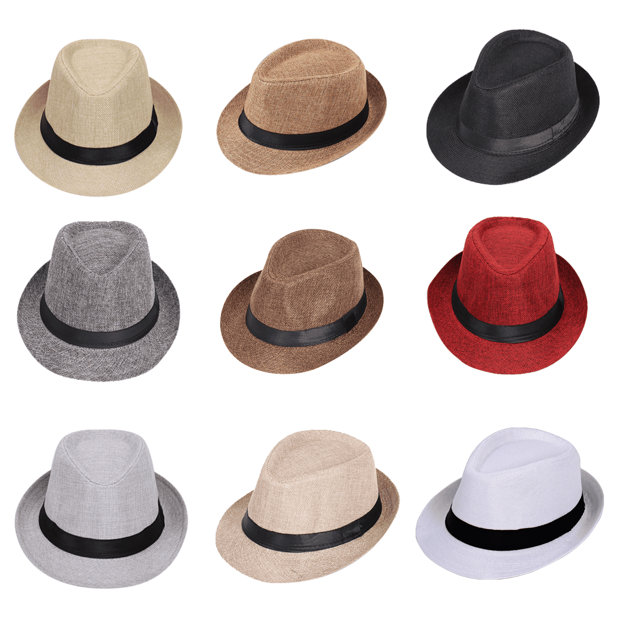 Unisex Summer Fedora Hat 2