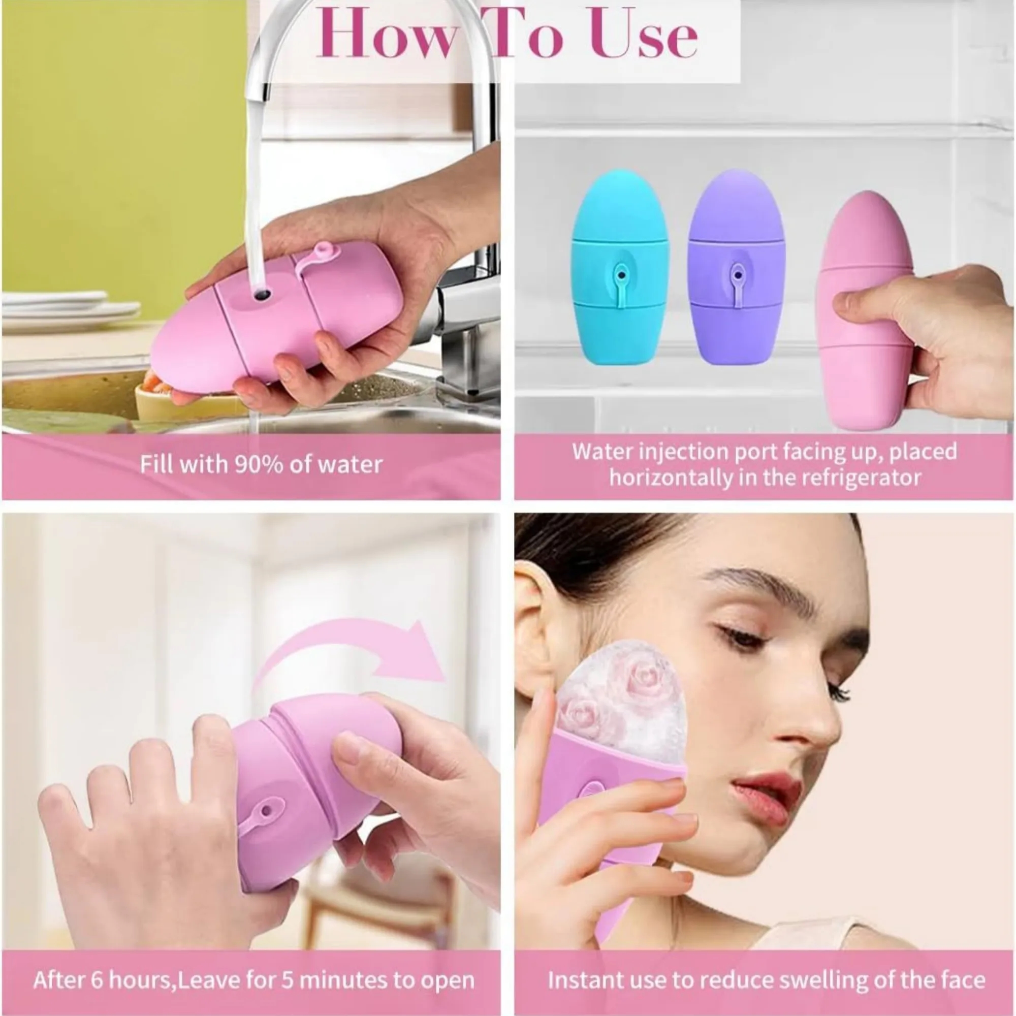 Silicone Ice Massage Roller 15