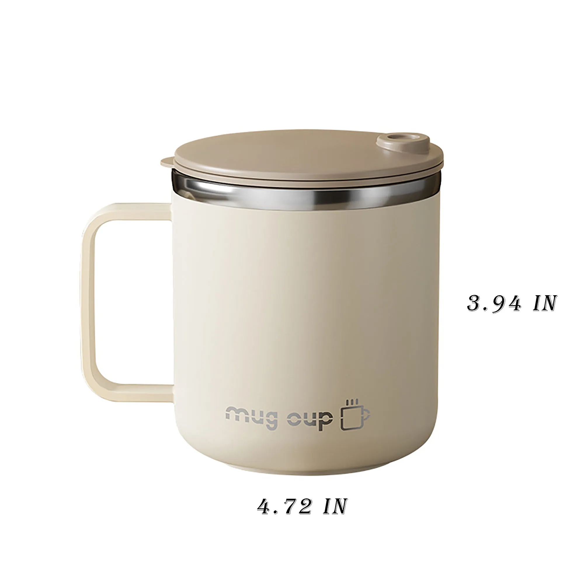 Stainless Steel Water Cup With Logo For Drinking, Coffee 3