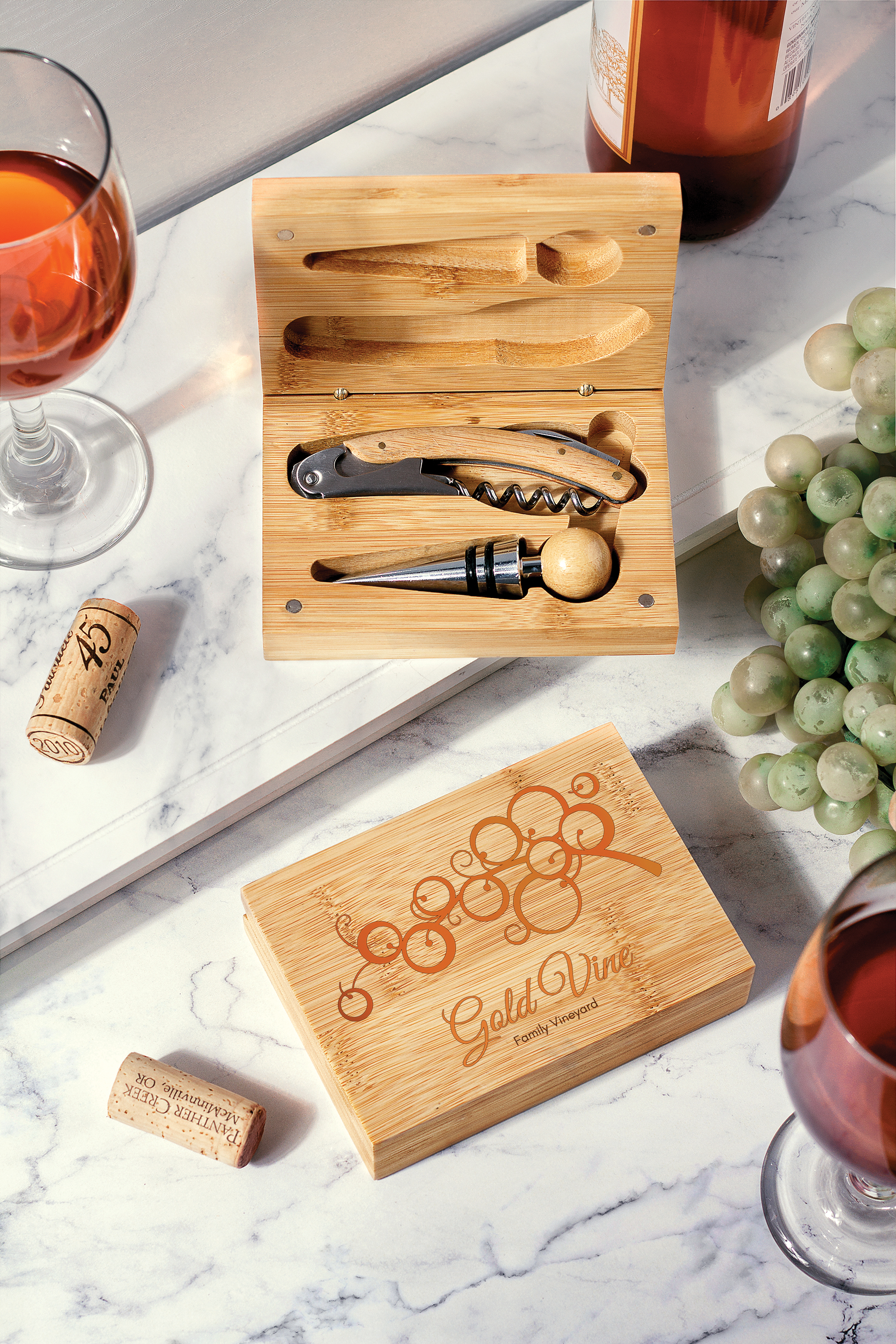 Bamboo Wine Tool Set 5