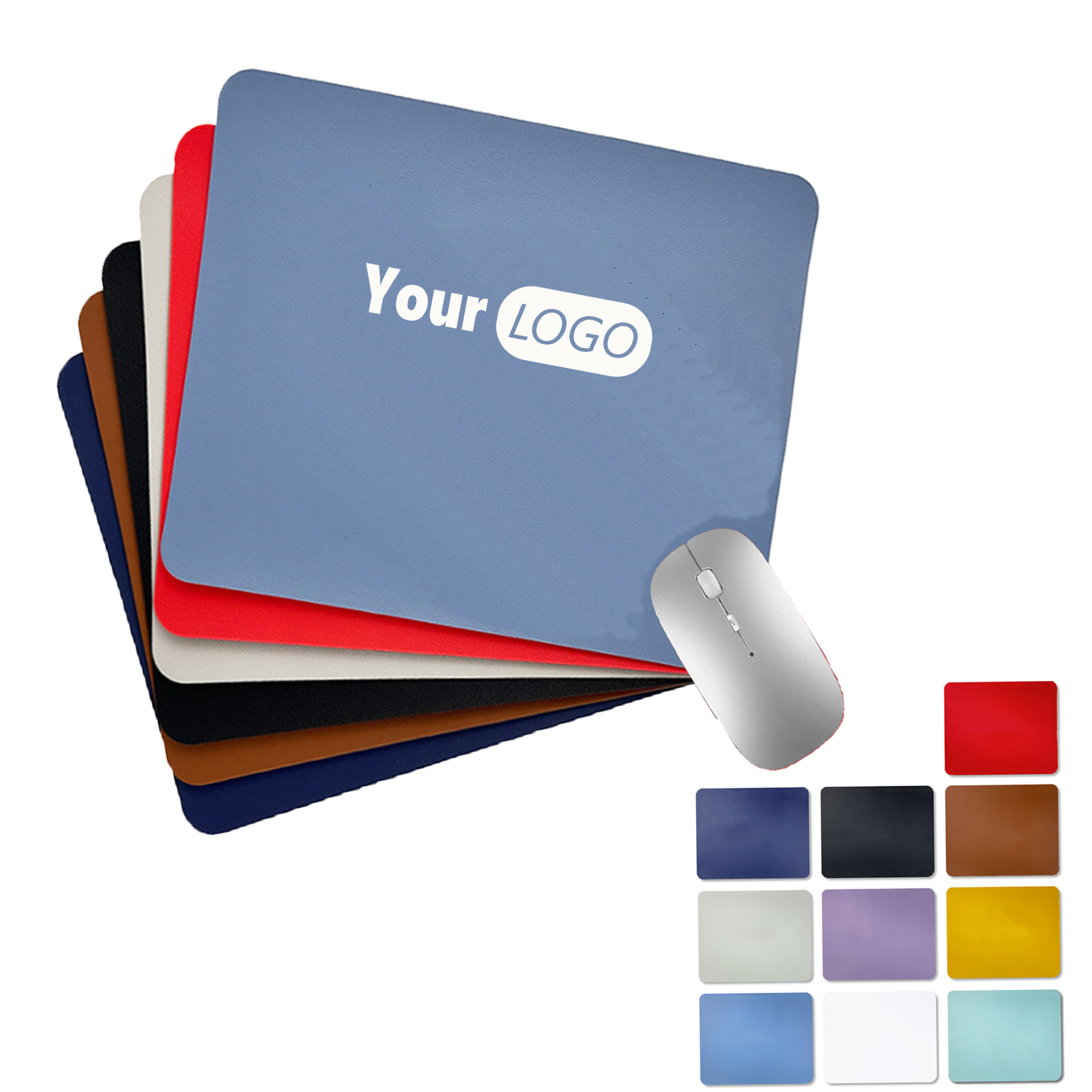 PU Leather Mouse Mat MOQ 50 3