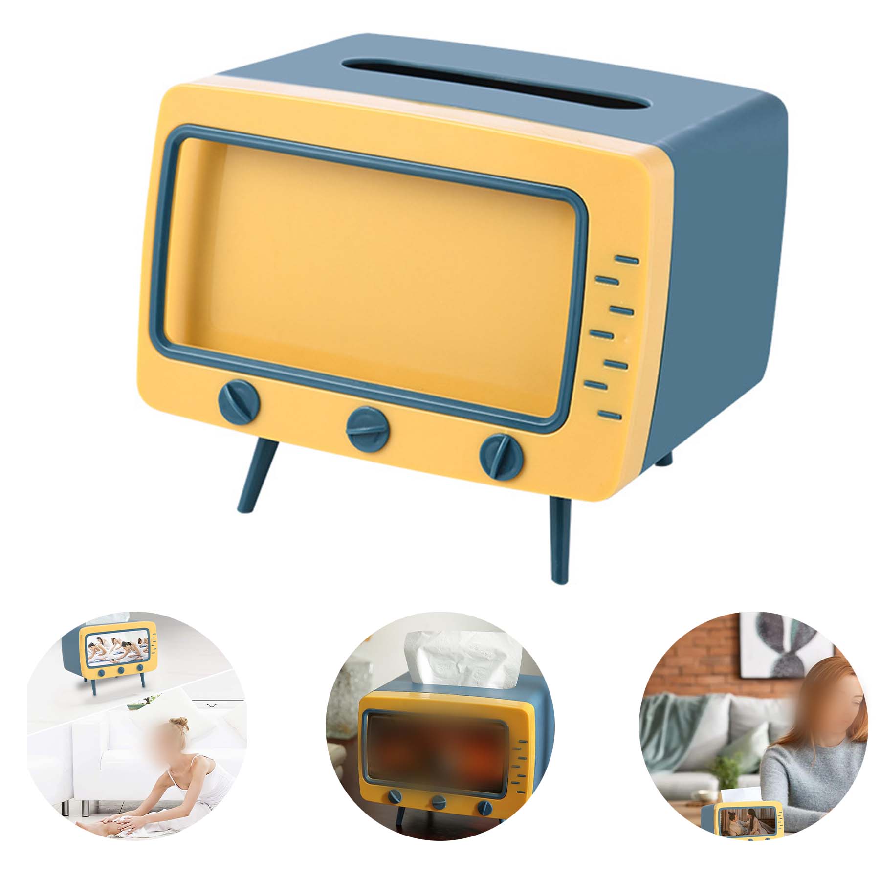 Retro TV Tissue Box 2