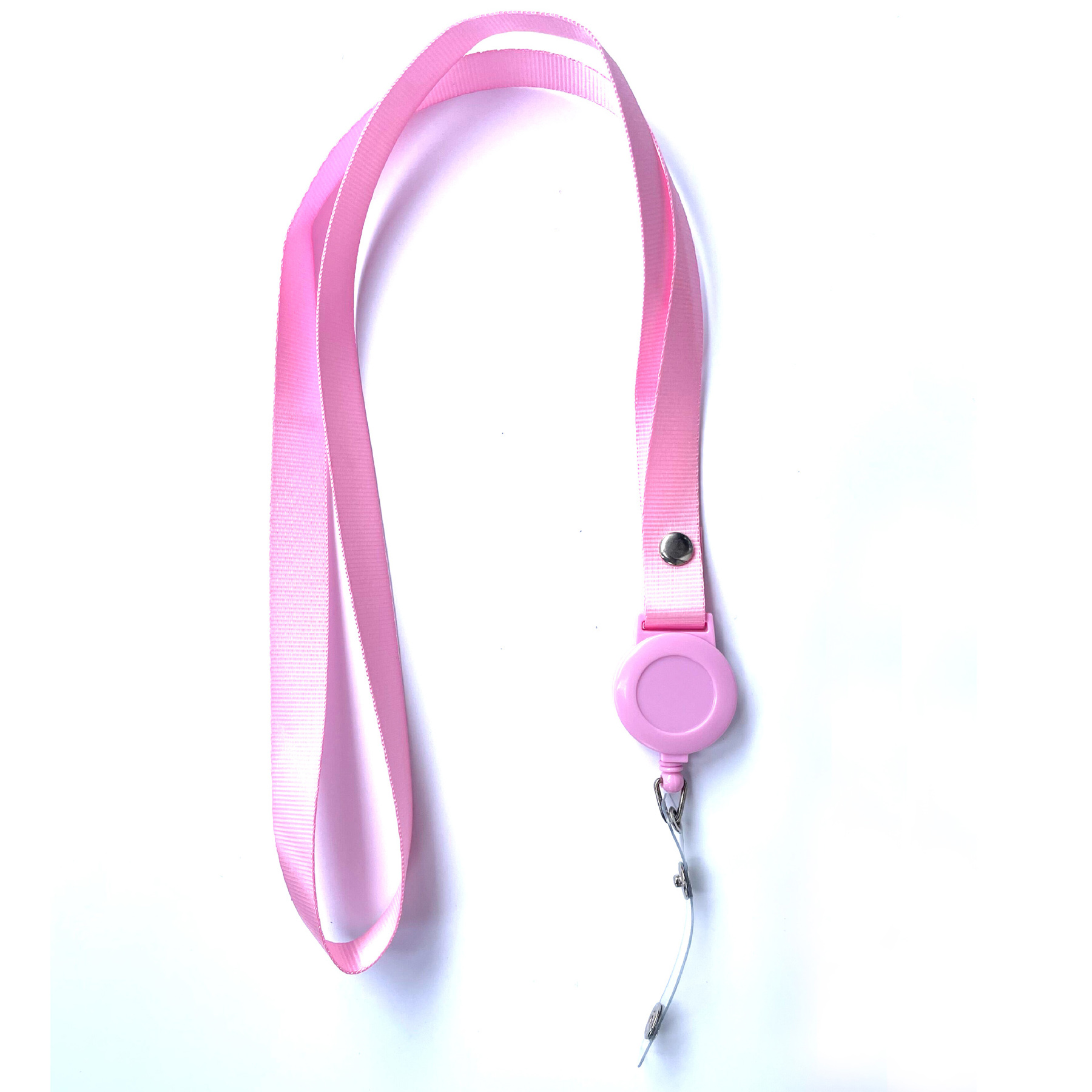 Color Lanyard with Clamshell and Bulldog Clip 5