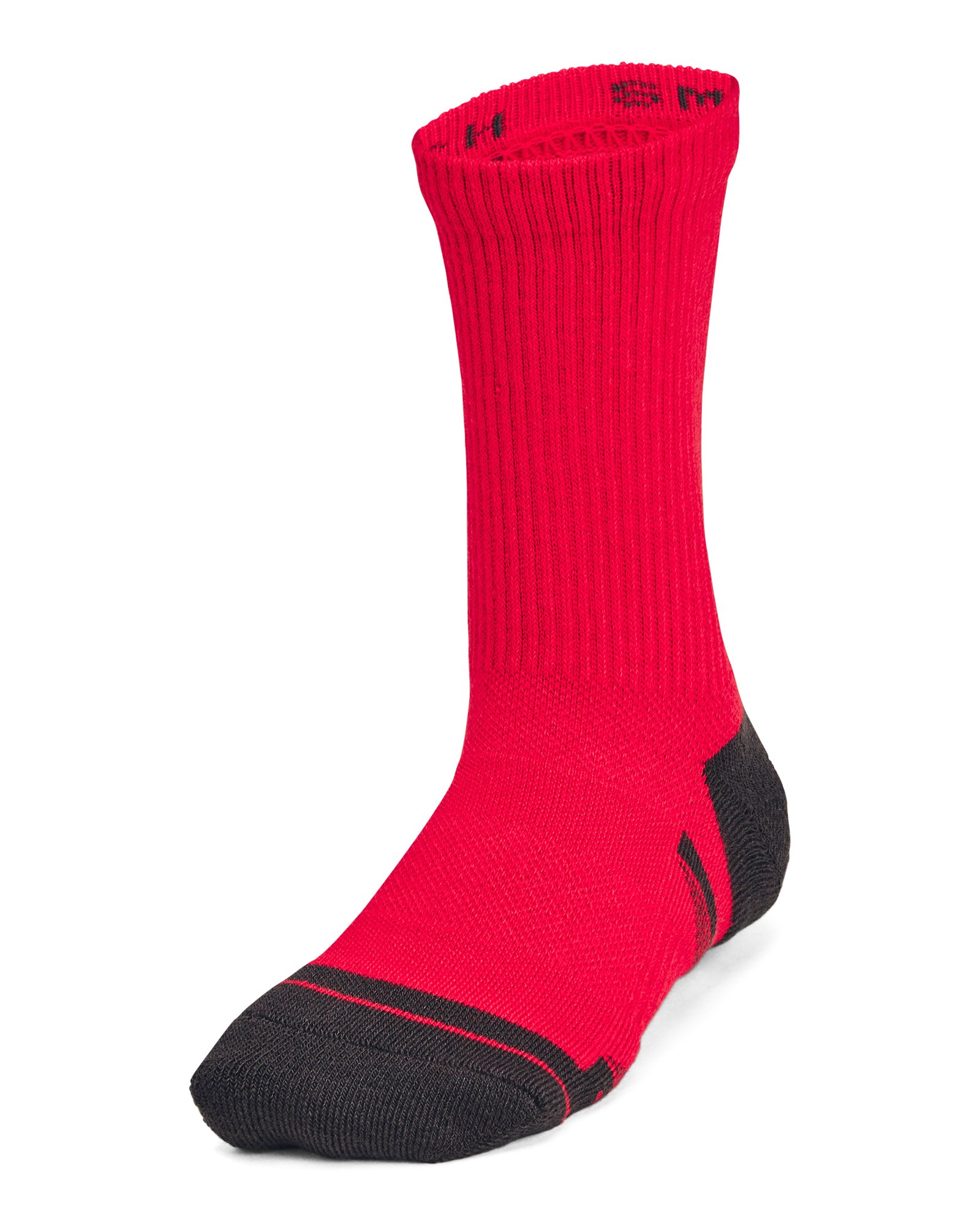 UA Performance Tech Kids' 6-Pack Crew Socks 4