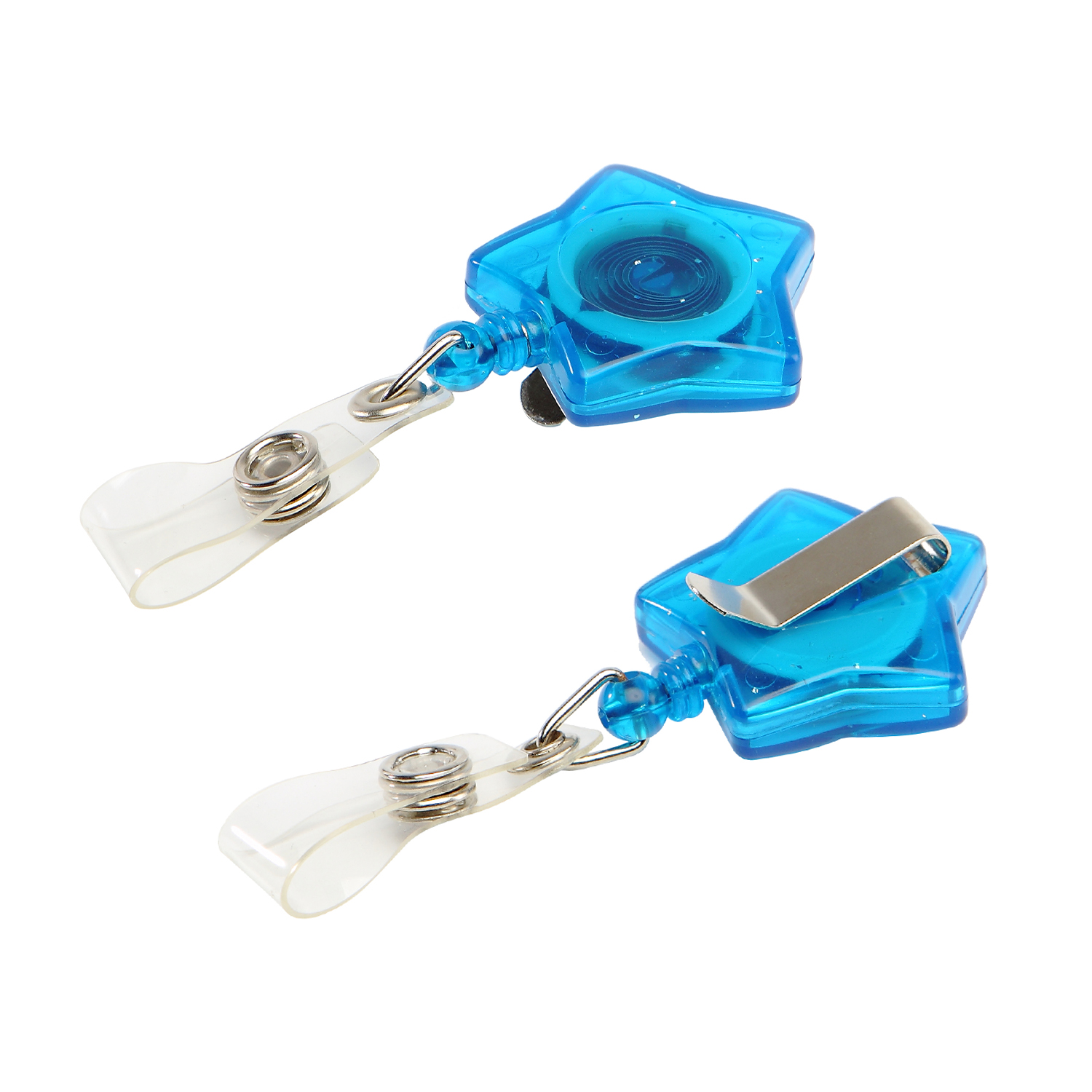Retractable Star Shape Badge Reel 11
