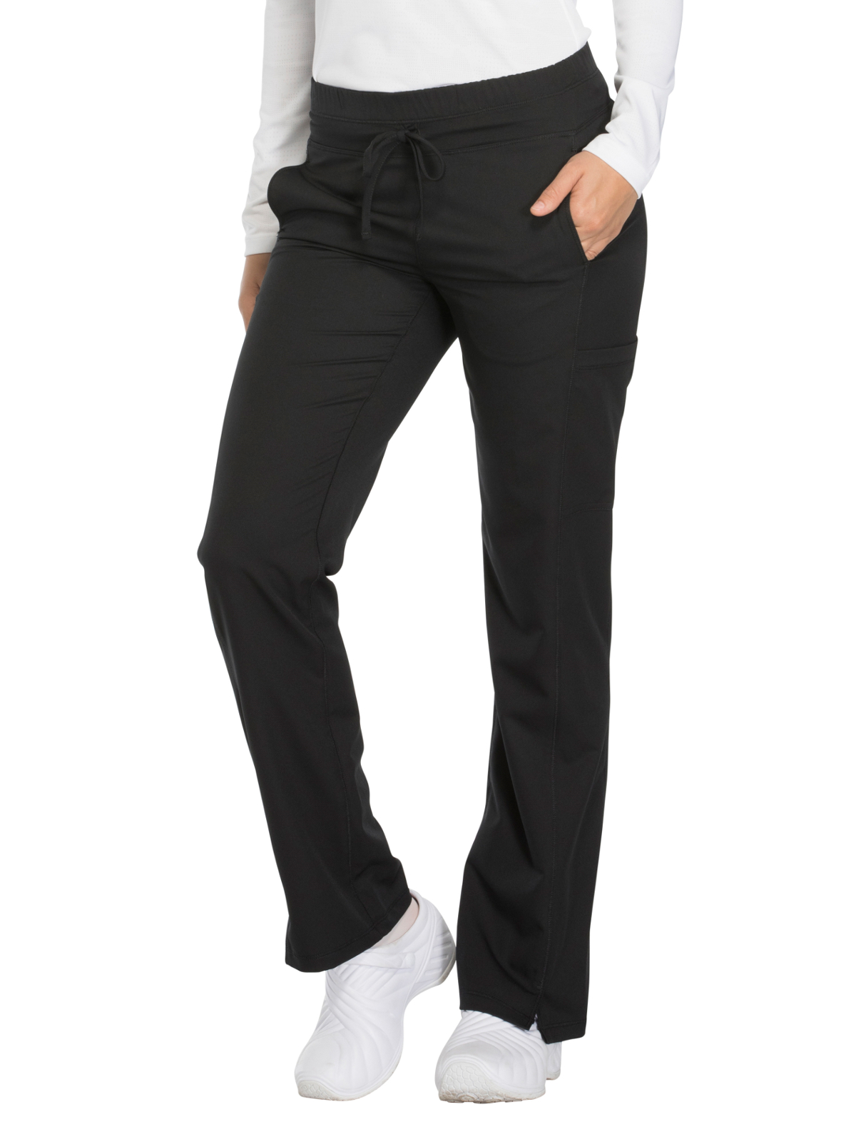 Dickies Medical - Dynamix - Women's 5-Pocket Mid Rise Straight Leg Pant