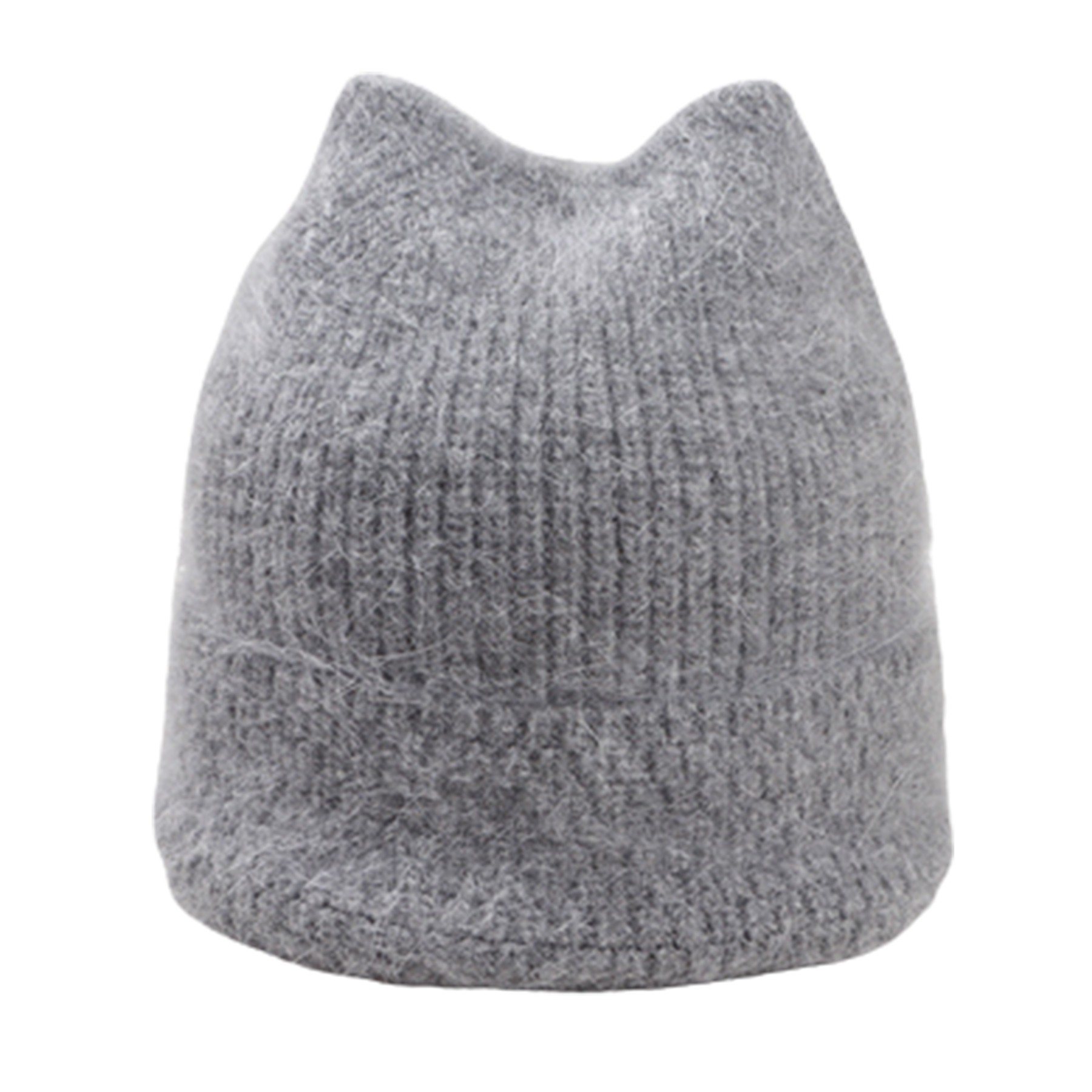 Soft Knitted Hat W/Ear Design 6
