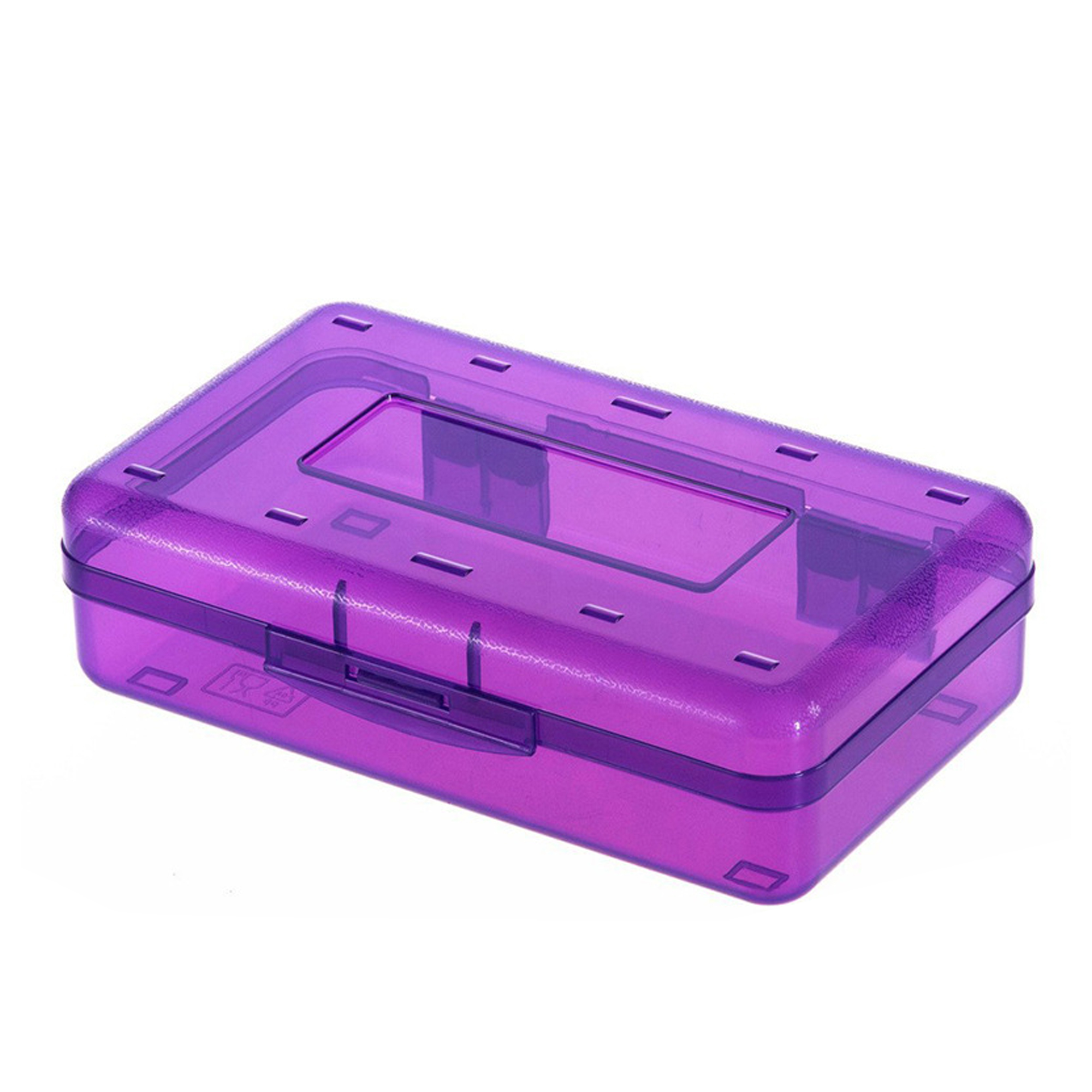 Clear Stationery Organizer Case With Secure Buckle 6