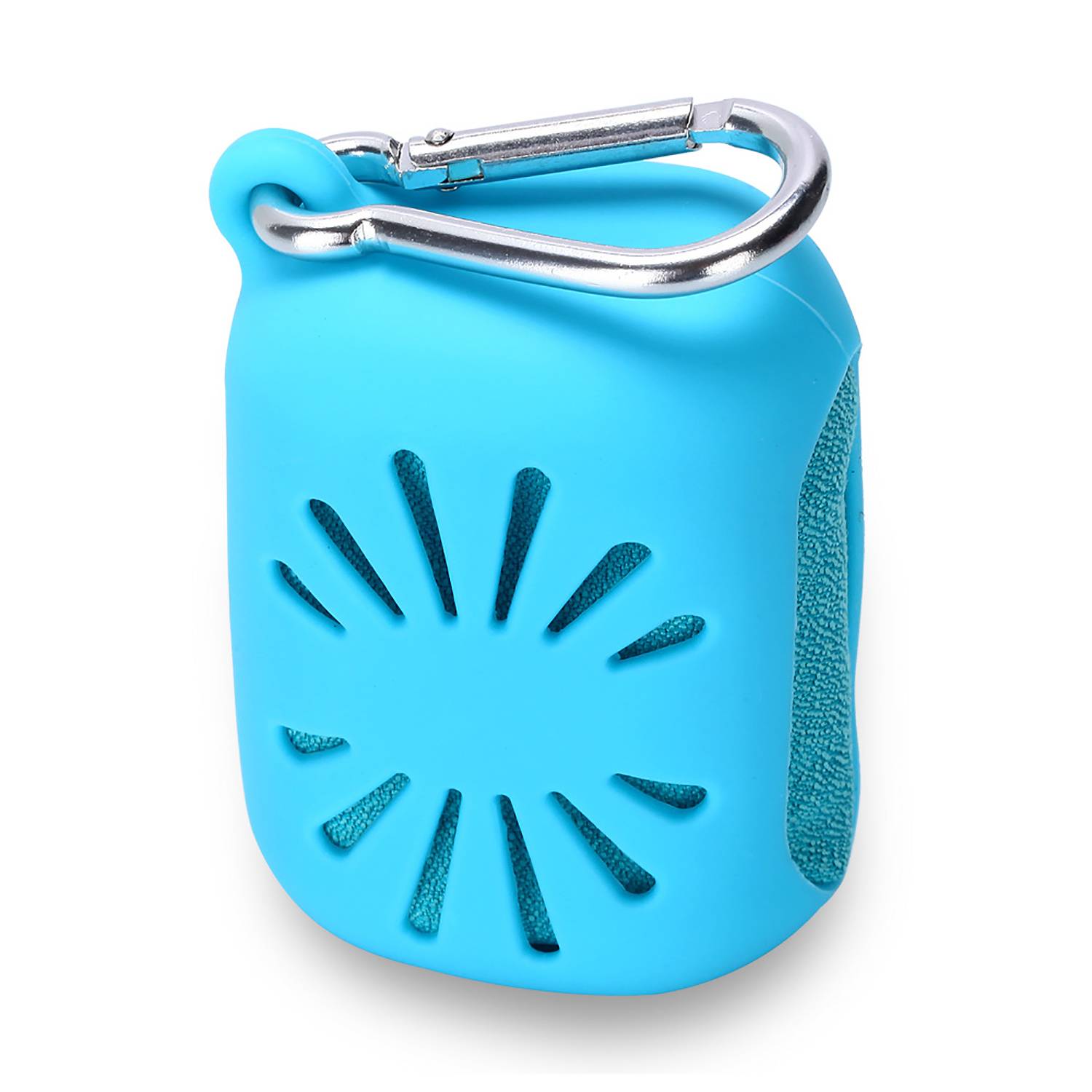 Microfiber Sports Cooling Towel w/ Silicone Case 10