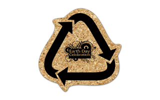 Recycle Arrows Cork Coaster 2