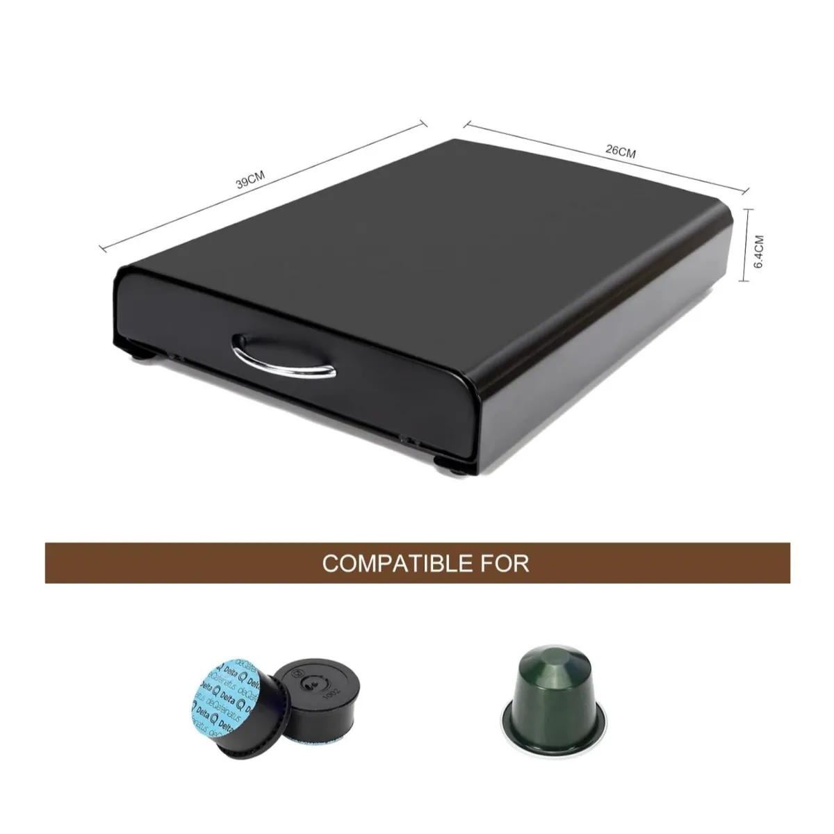 Capsules Coffee Storage Drawer (60 Capsule Capacity) 5