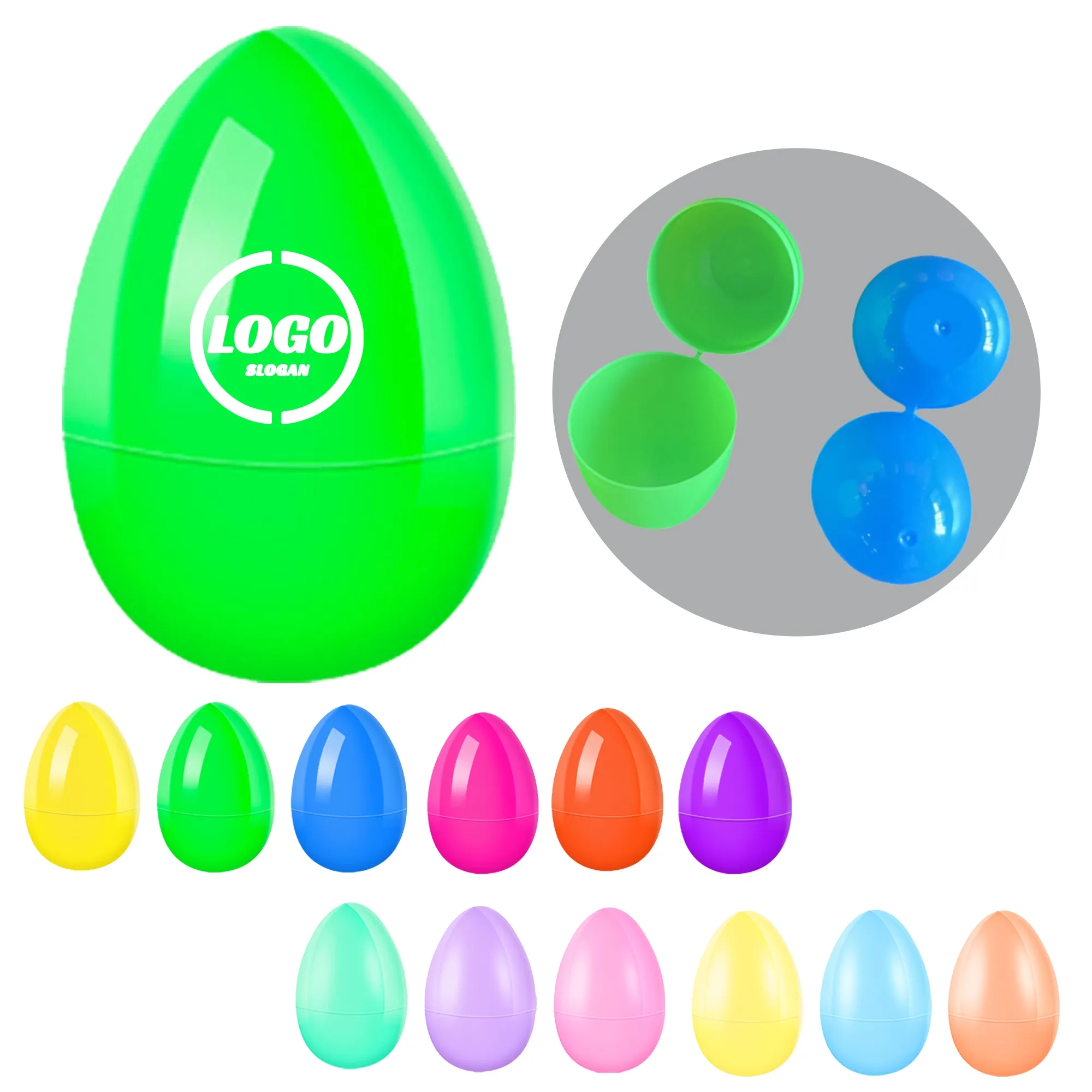 Mini Plastic Twisted Egg