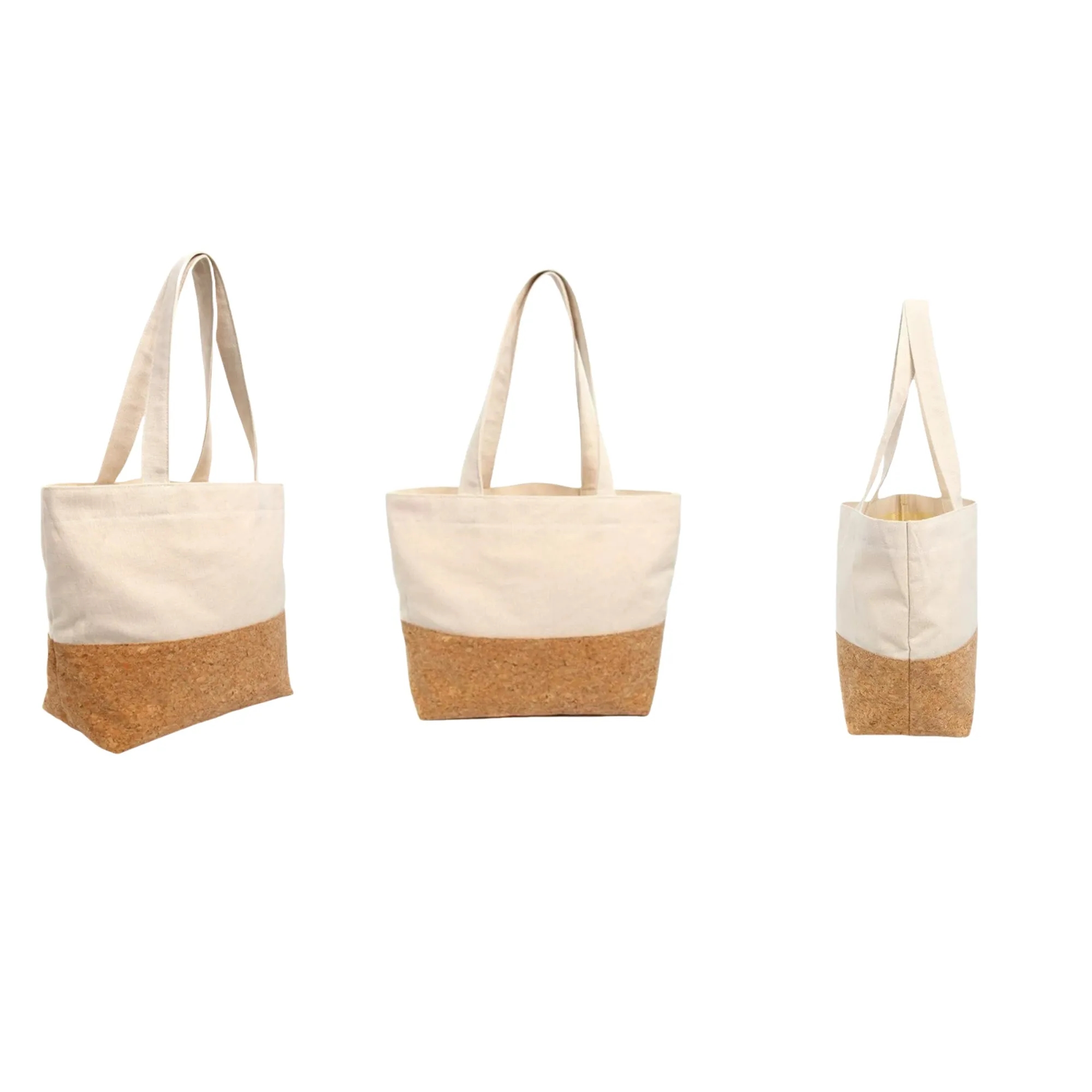 Spliced Cork Creative Eco-Friendly Canvas Bag 1