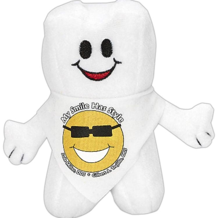 6" Plush Tooth 4