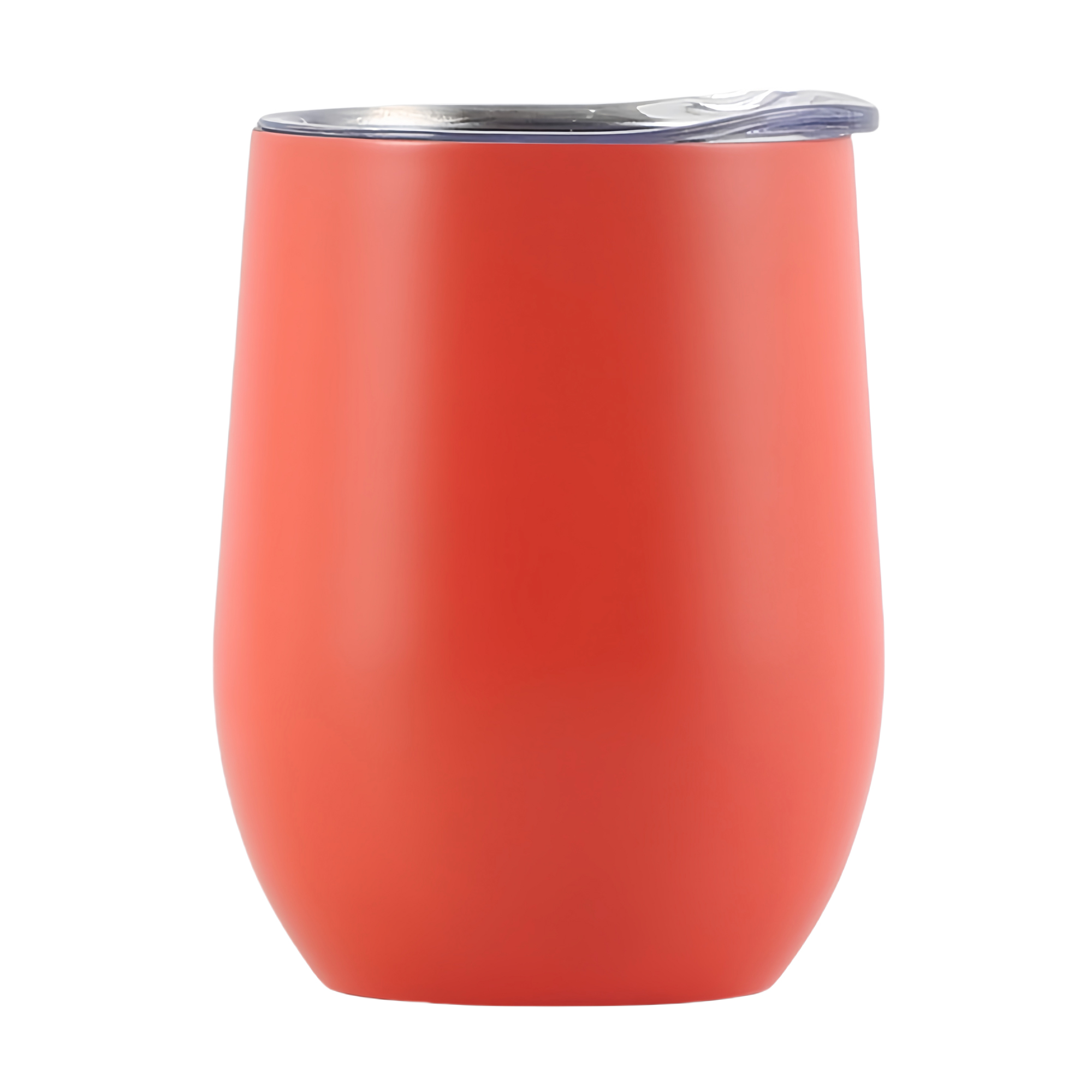 12oz Vacuum Insulated Stainless Steel U-Shaped Tumbler Wine Cup with Eggshell Finish 2