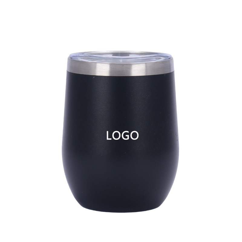 12 oz. Double Wall, Stainless Steel Vacuum Wine Cup 2