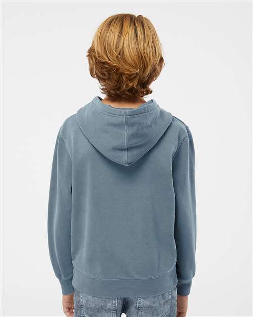 Youth Midweight Pigment-Dyed Hooded Sweatshirt - PRM1500Y 86