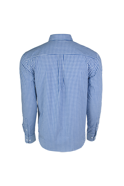 Easy-Care Gingham Check Shirt 4