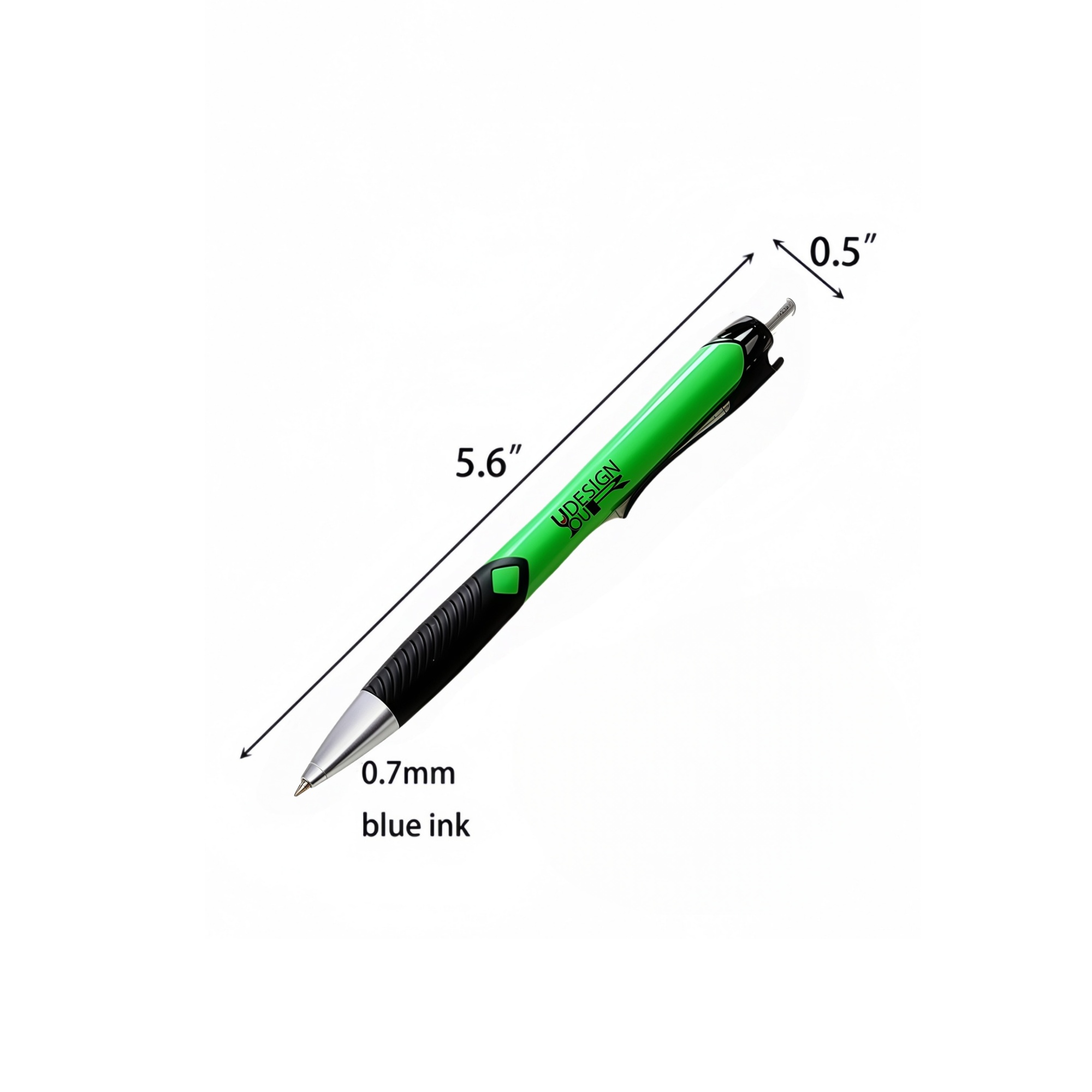 MOQ50 0.7mm Blue Ink Ballpoint Pen 3