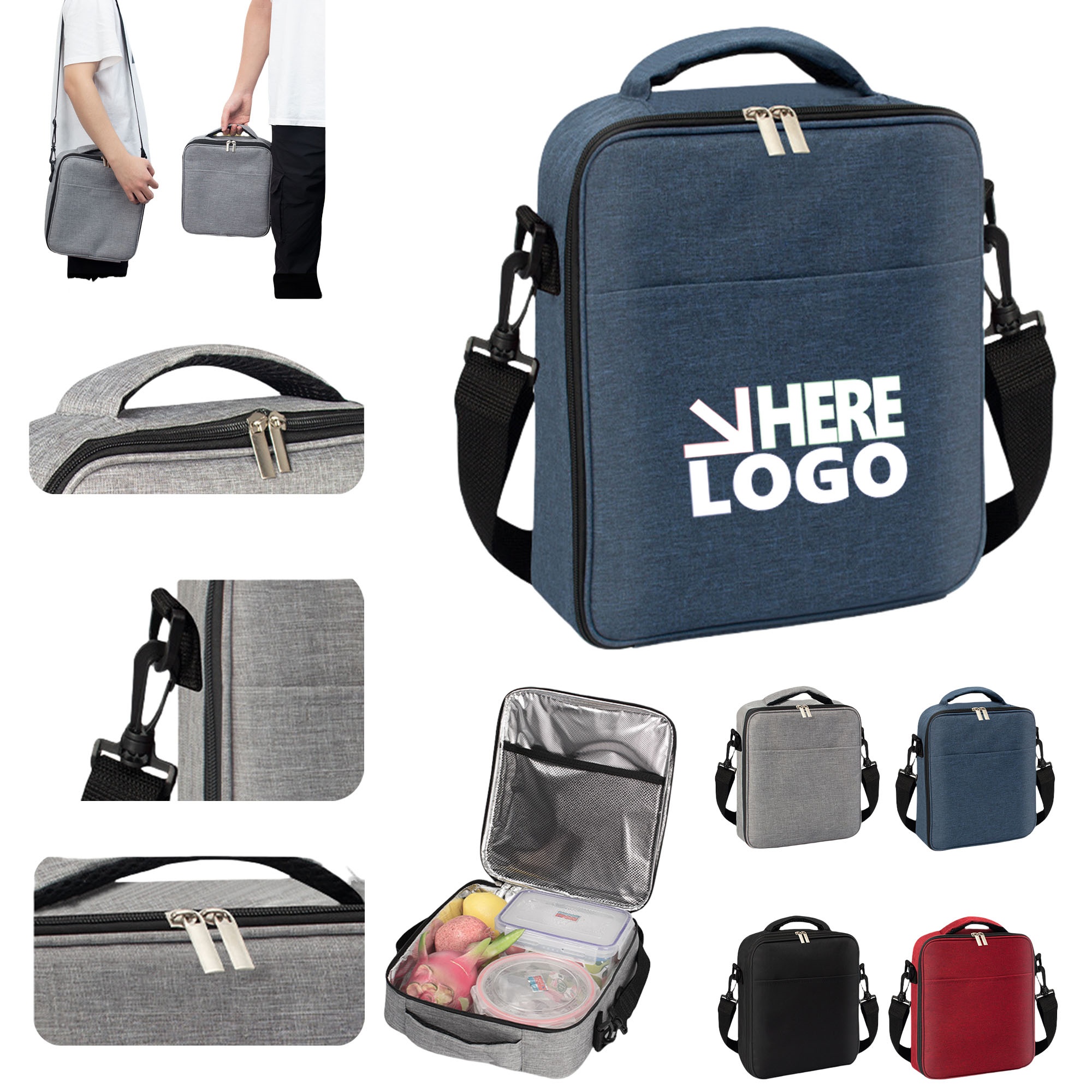 Portable Insulated Lunch Bag 1
