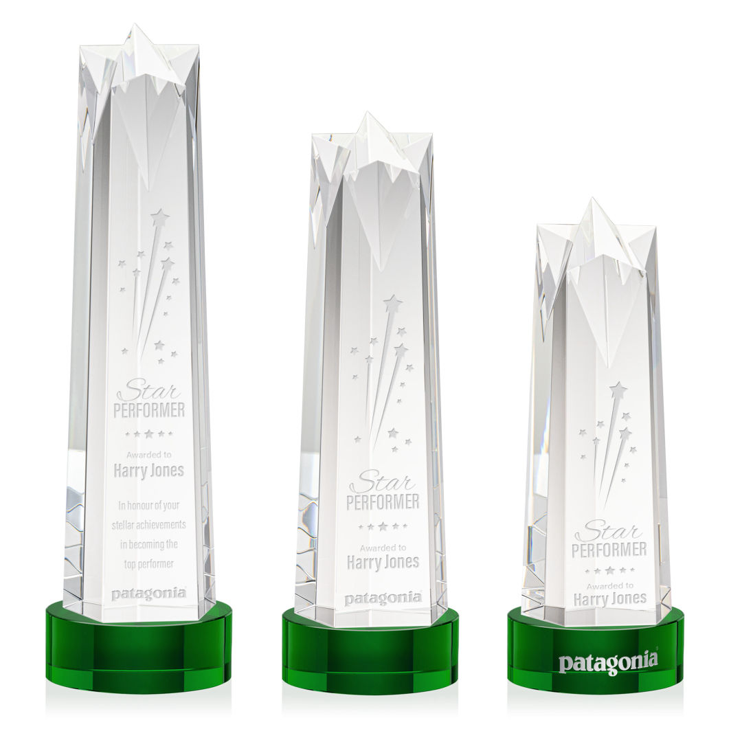 Ellesmere Star on Stanrich Base - Green