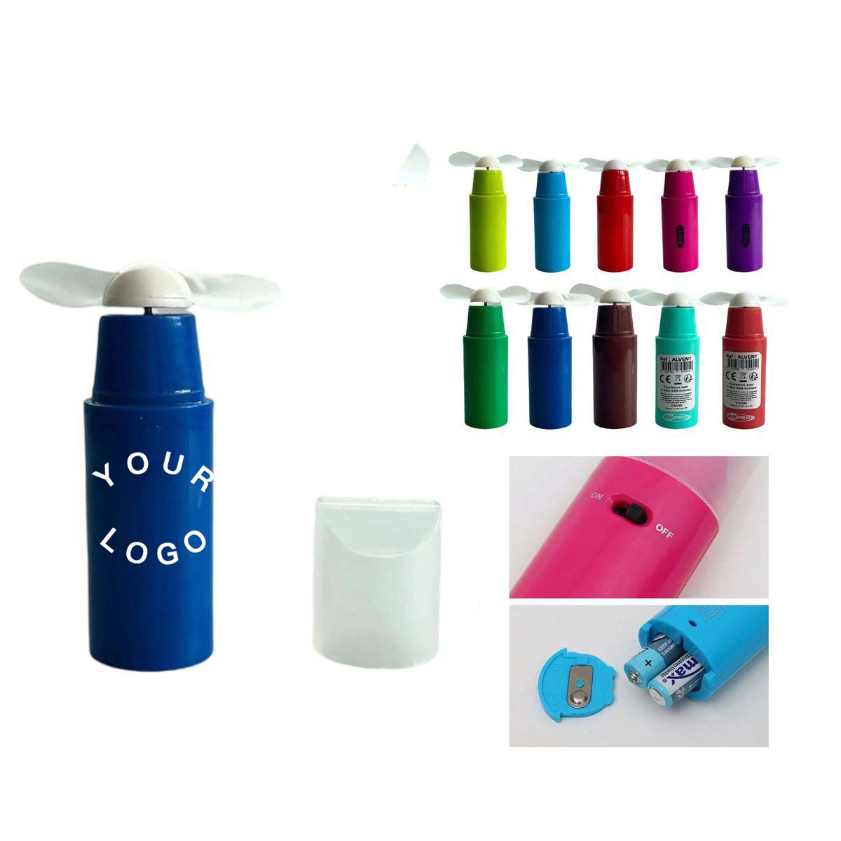 Portable Lipstick Style Fan for Travel Use 4