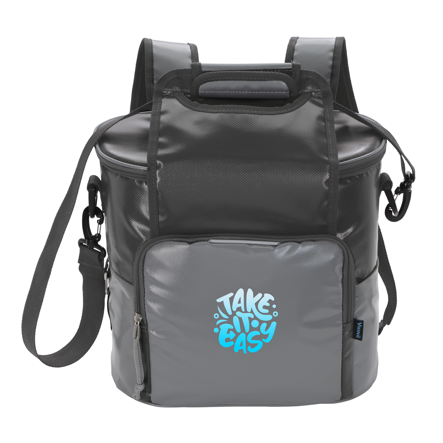 The Viking Collection® 24-Can Tarpaulin Cooler Tote-Pack 14