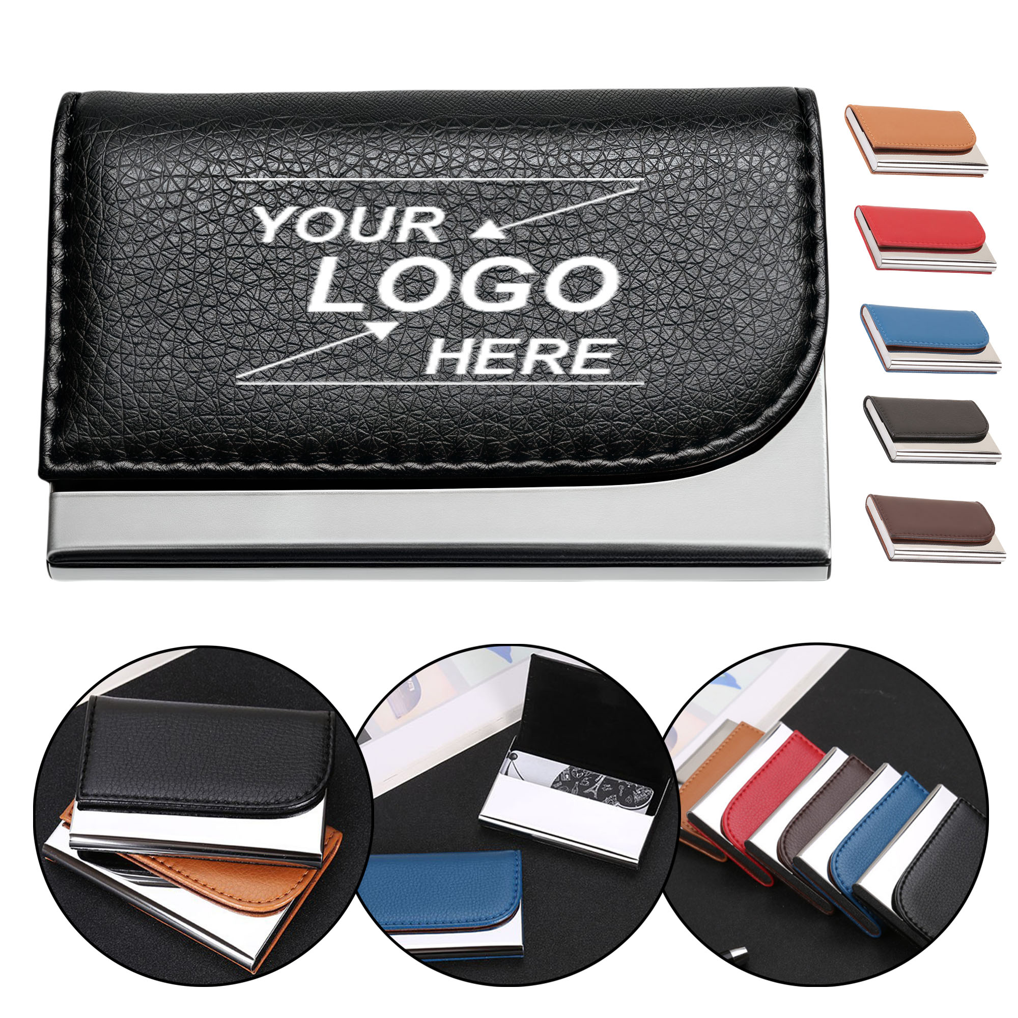 Men's Business Card Holder, Stainless Steel 2