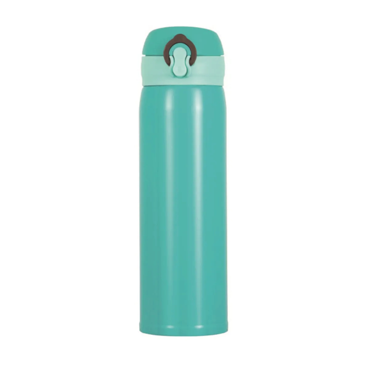 Portable Stainless Steel Water Bottle with Quick-Open Lid 3