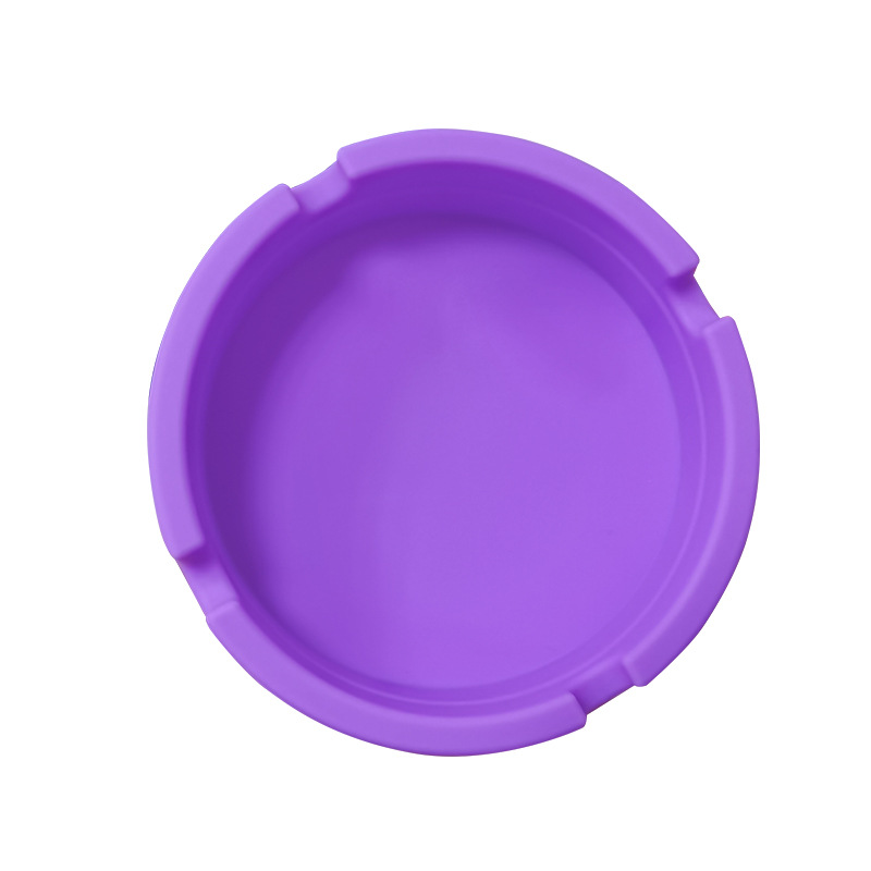 Round Silicone Ashtray 9