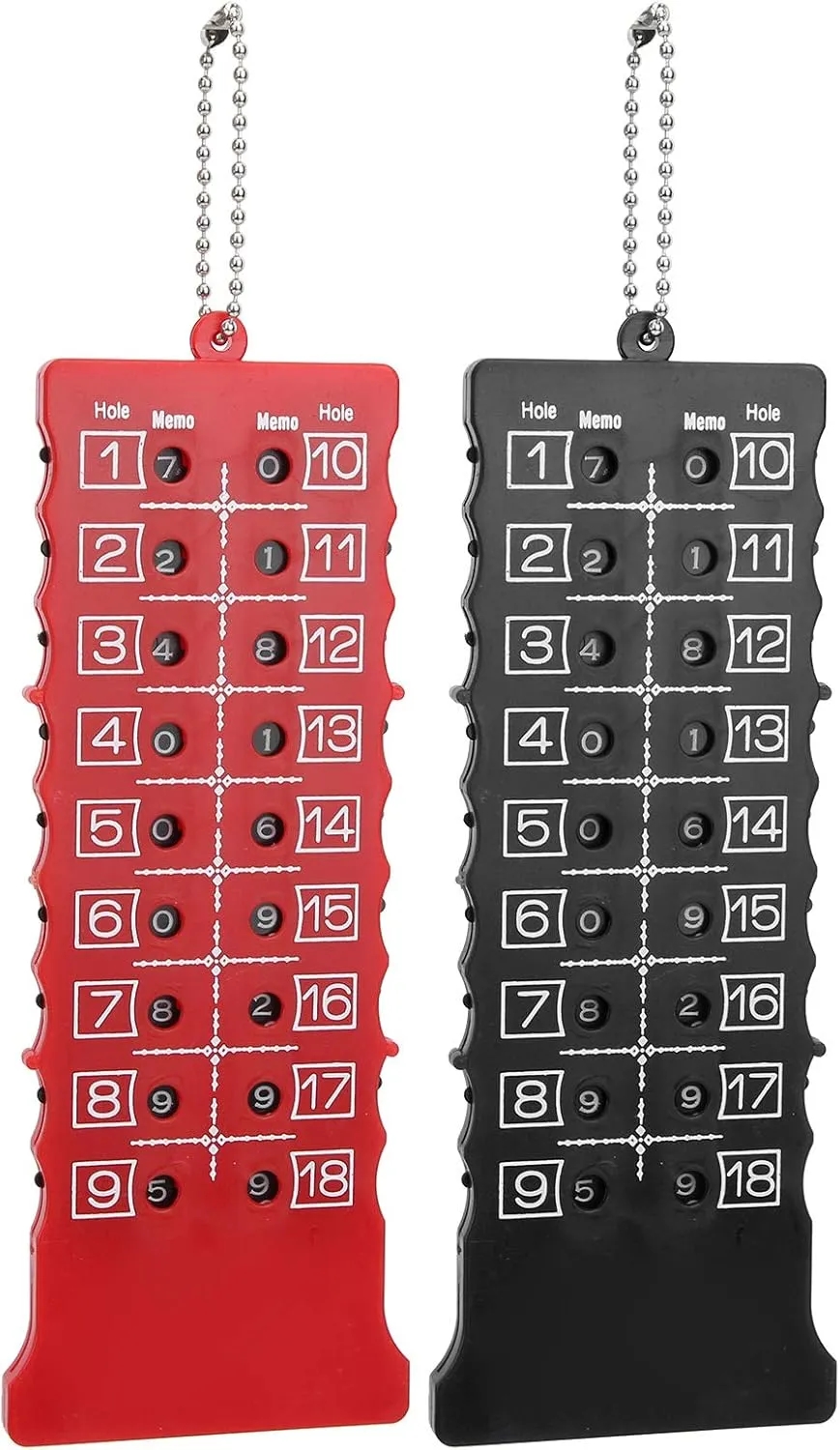 Portable Golf 18 Hole Strip Scorecard 2