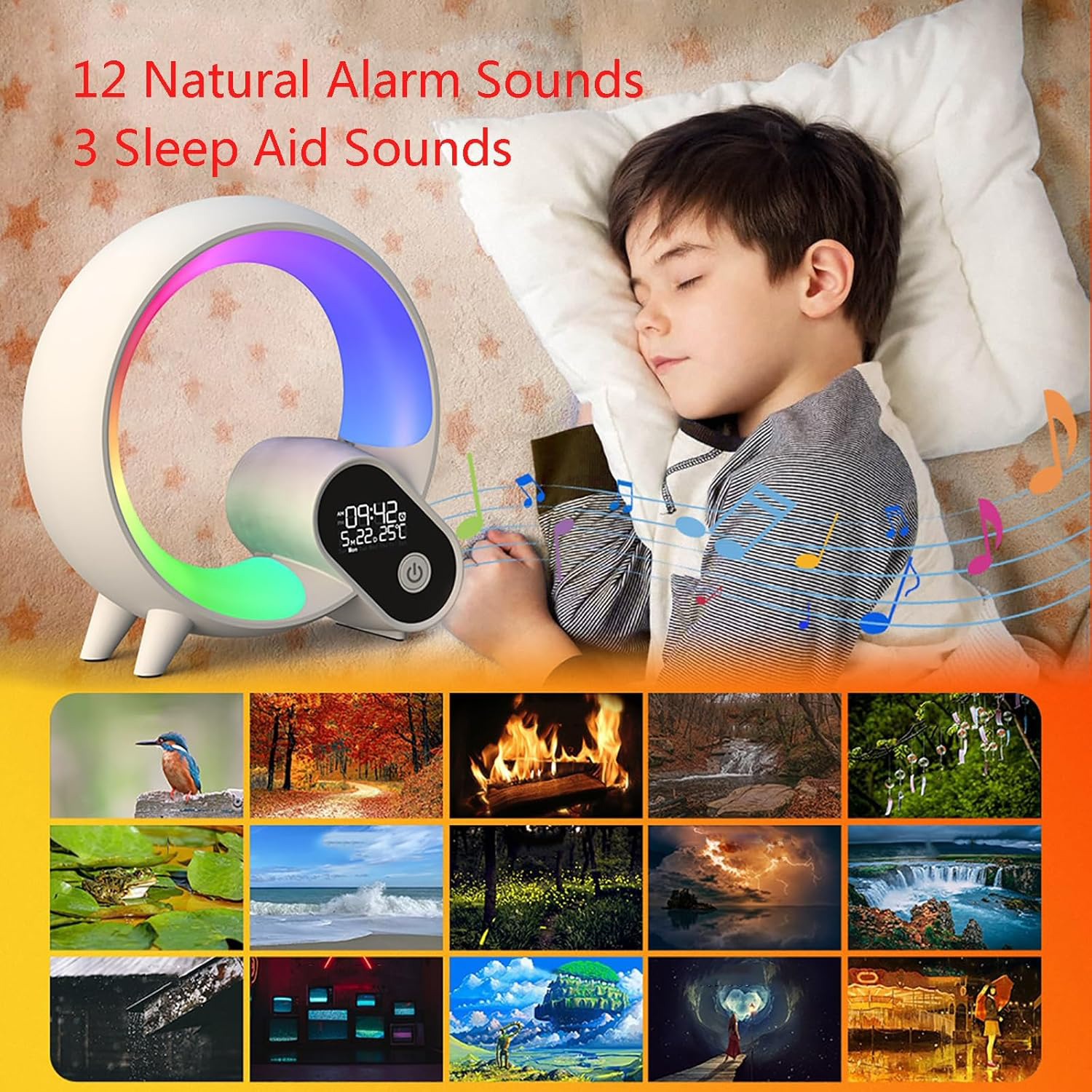 Digital Display Alarm Clock 3