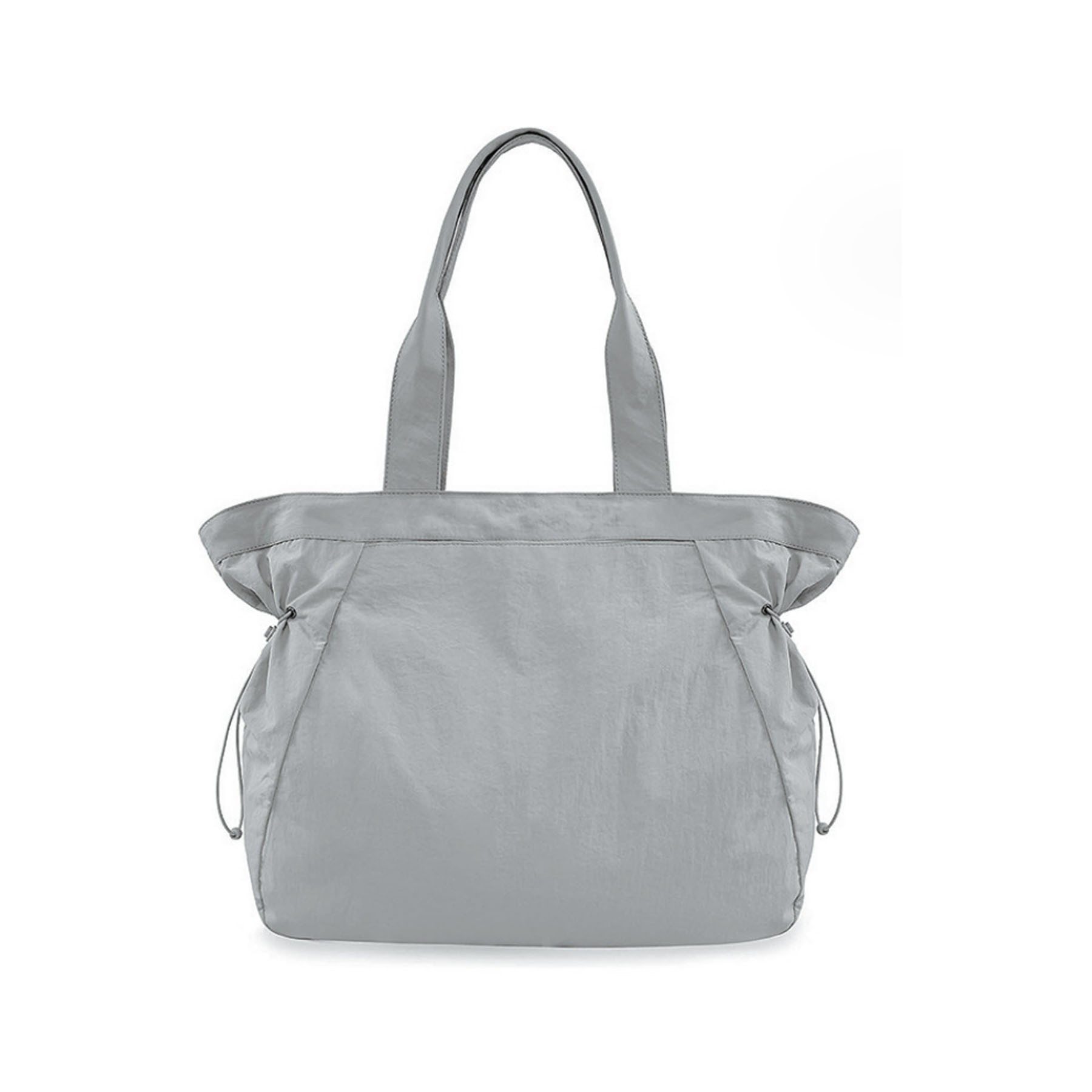 Side Cinch Nylon Shopper Bag 2