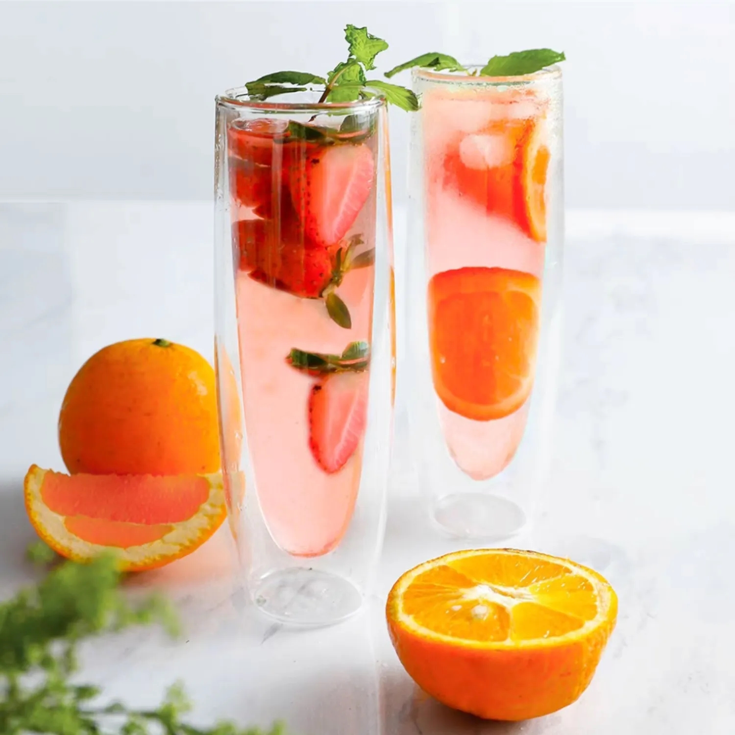 Stemless Double Wall Champagne Glass 5