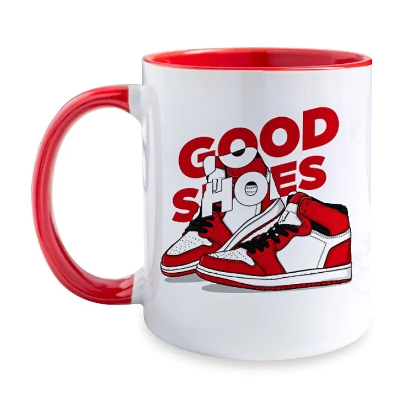 11oz Mug Creamic C handle/Coloured Interi 12