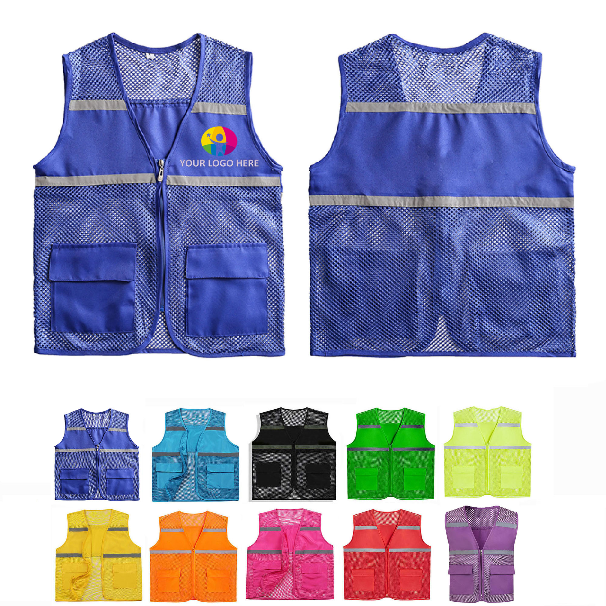 Reflective Mesh Vest 2