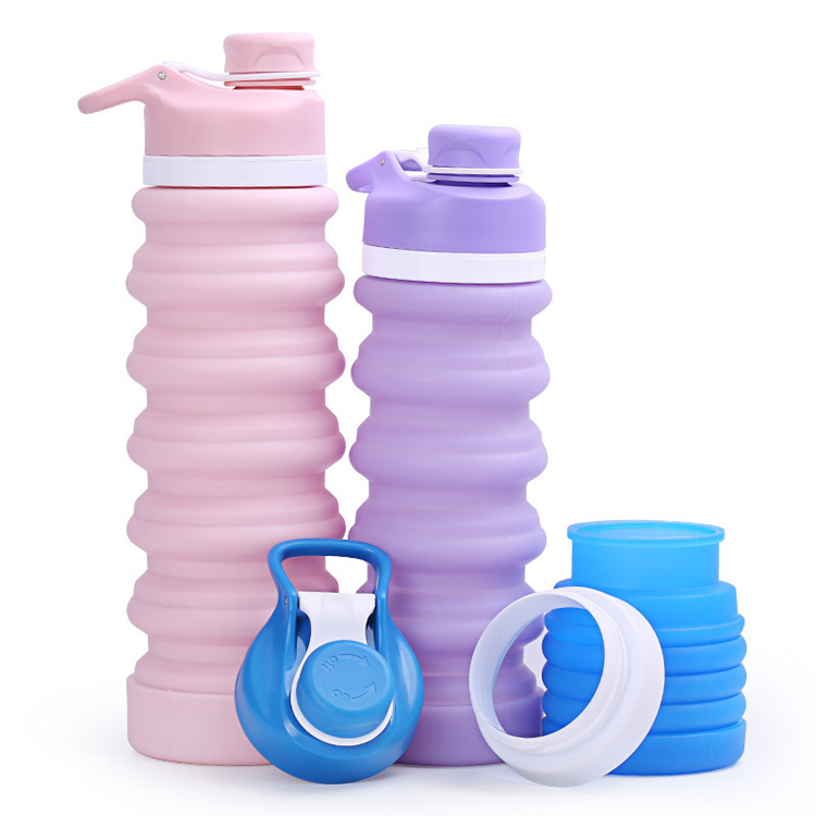 Stretch Folding Bottle With Carabiner