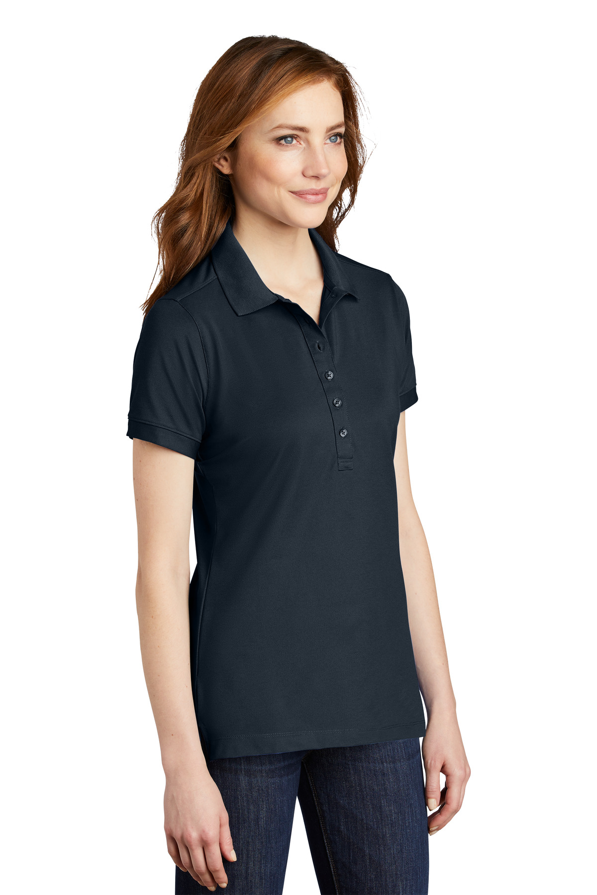 Port Authority Women's Stretch Pique Polo. L555 17