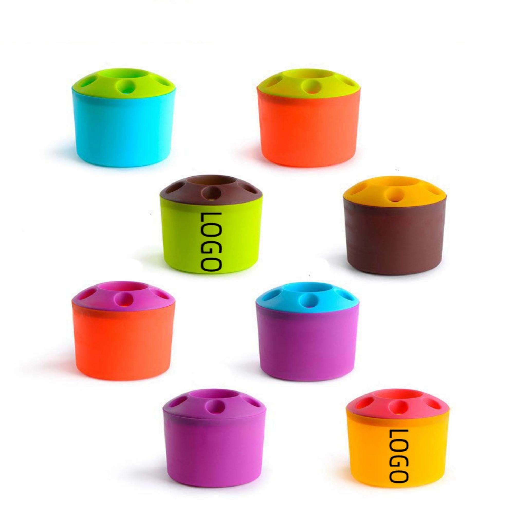 Desktop Pen Container Toothbrush Holder 3