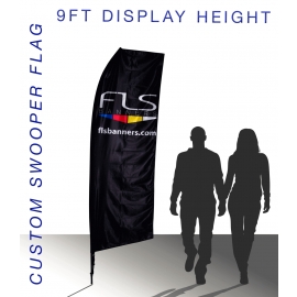 Small 10.5' Swooper Feather Flag 2