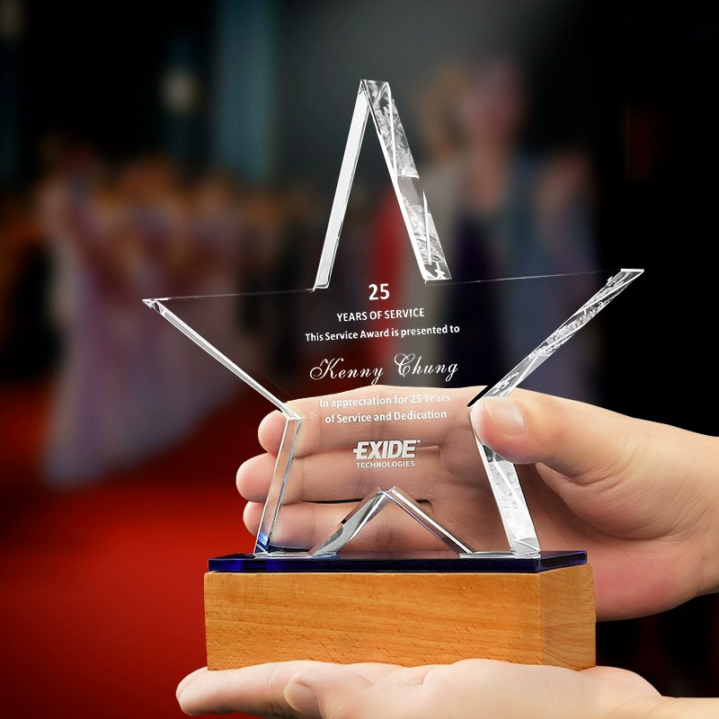 Crystal Star Wood Award 7